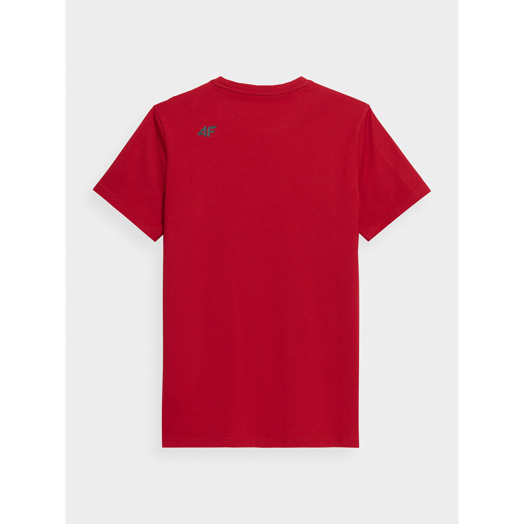 4F Тишърт SS23TTSHM539 Червен Regular Fit - Pepit.bg