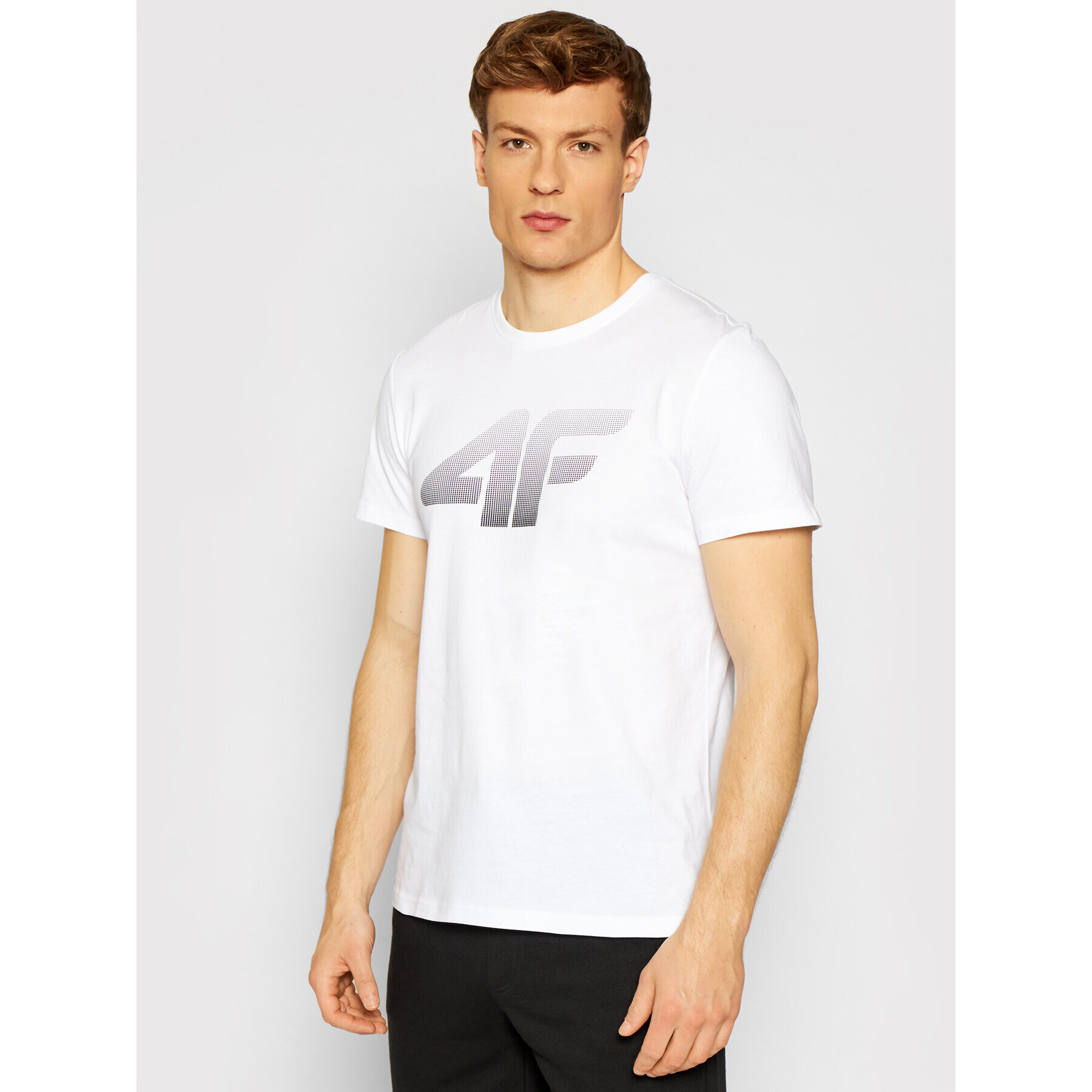 4F Тишърт TSM004 Бял Regular Fit - Pepit.bg