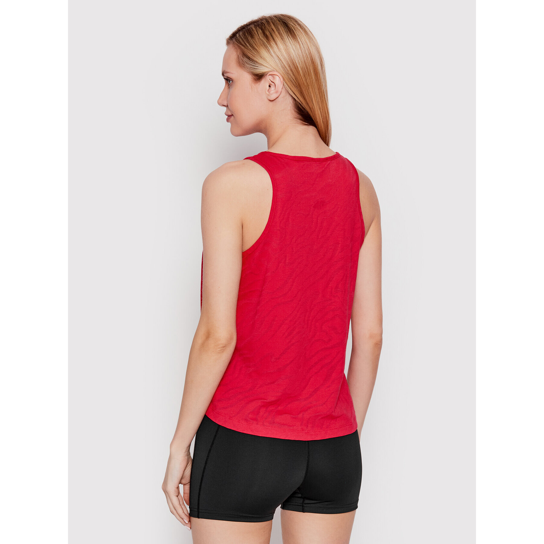 4F топ H4L22-TSD041 Червен Regular Fit - Pepit.bg