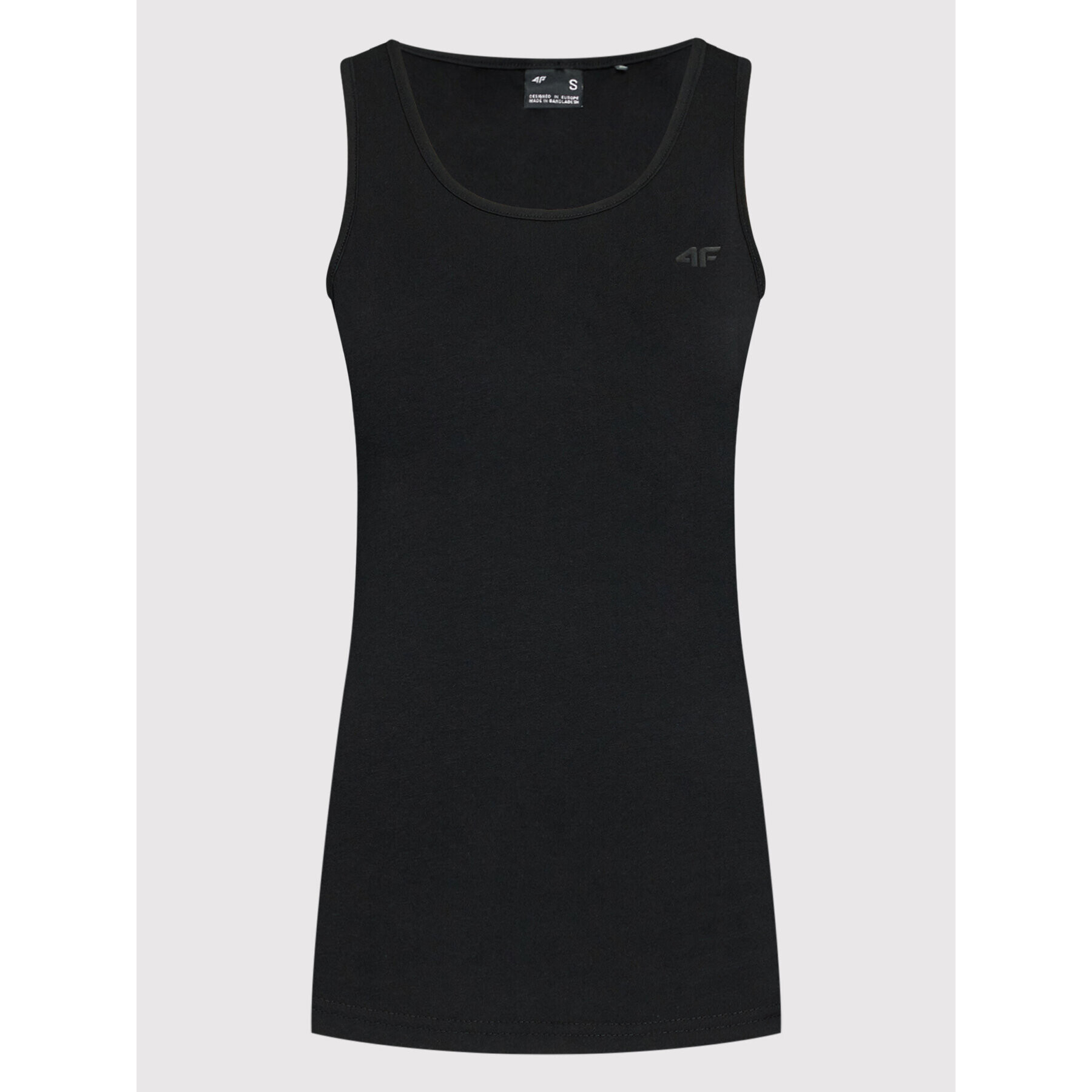 4F топ H4L22-TSD351 Черен Regular Fit - Pepit.bg