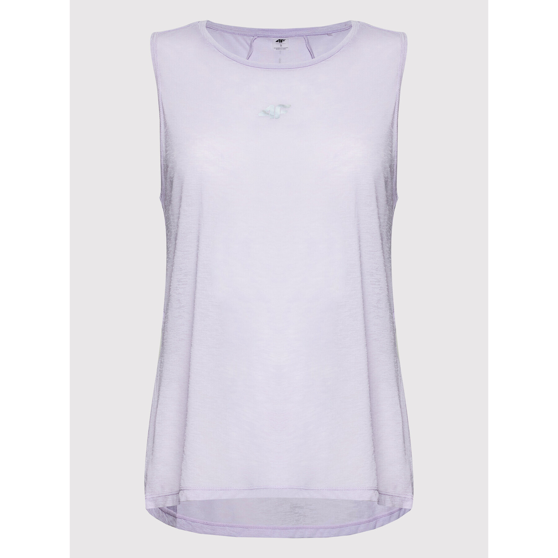 4F топ H4L22-TSDF010 Виолетов Regular Fit - Pepit.bg
