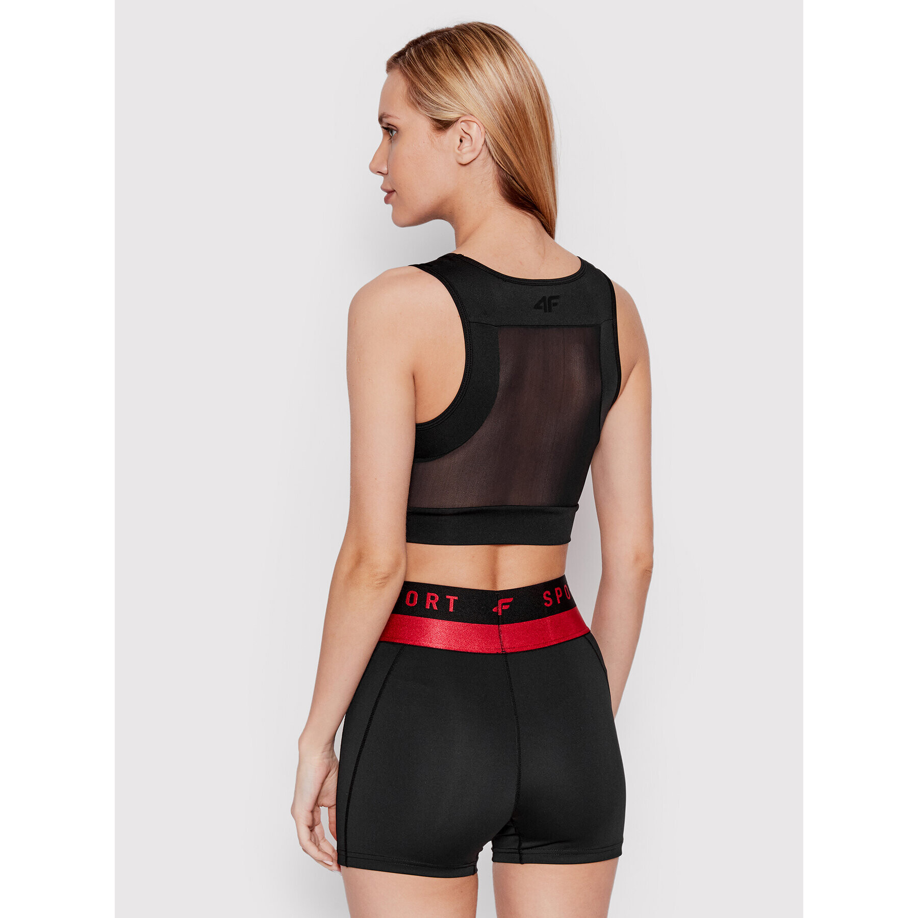 4F топ H4L22-TSDF015 Черен Slim Fit - Pepit.bg