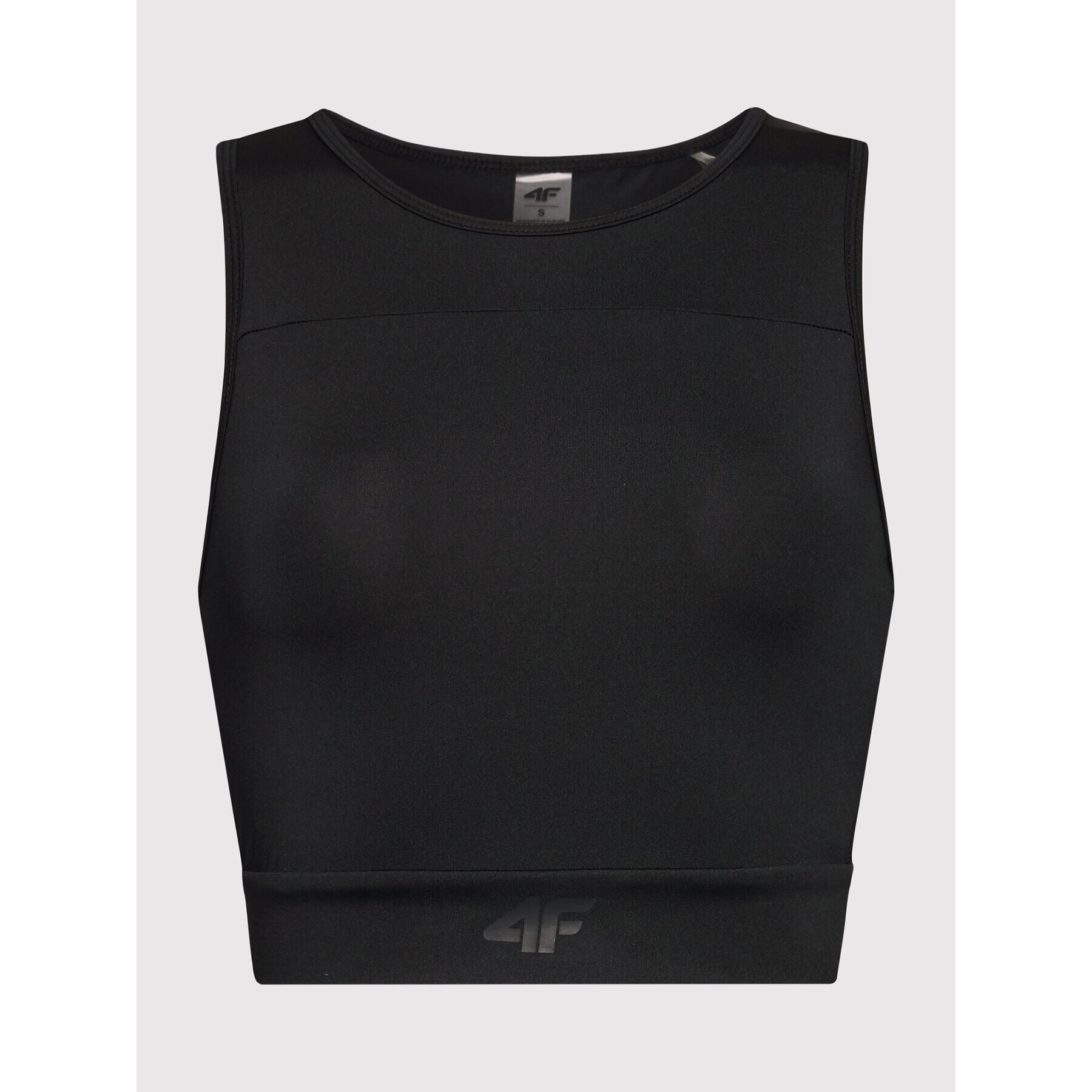 4F топ H4L22-TSDF015 Черен Slim Fit - Pepit.bg