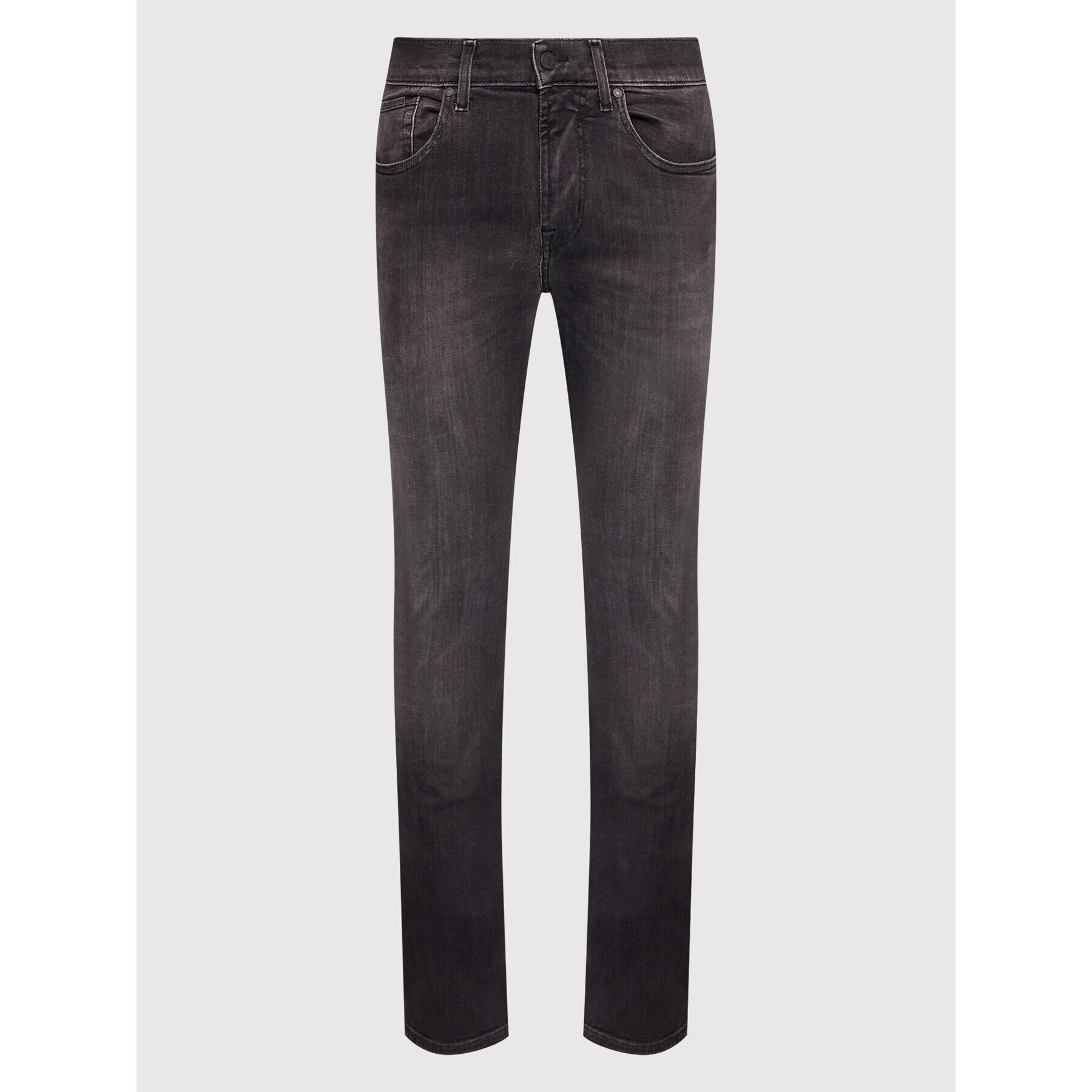 7 For All Mankind Дънки Slimmy JSMSA240BB Черен Slim Fit - Pepit.bg