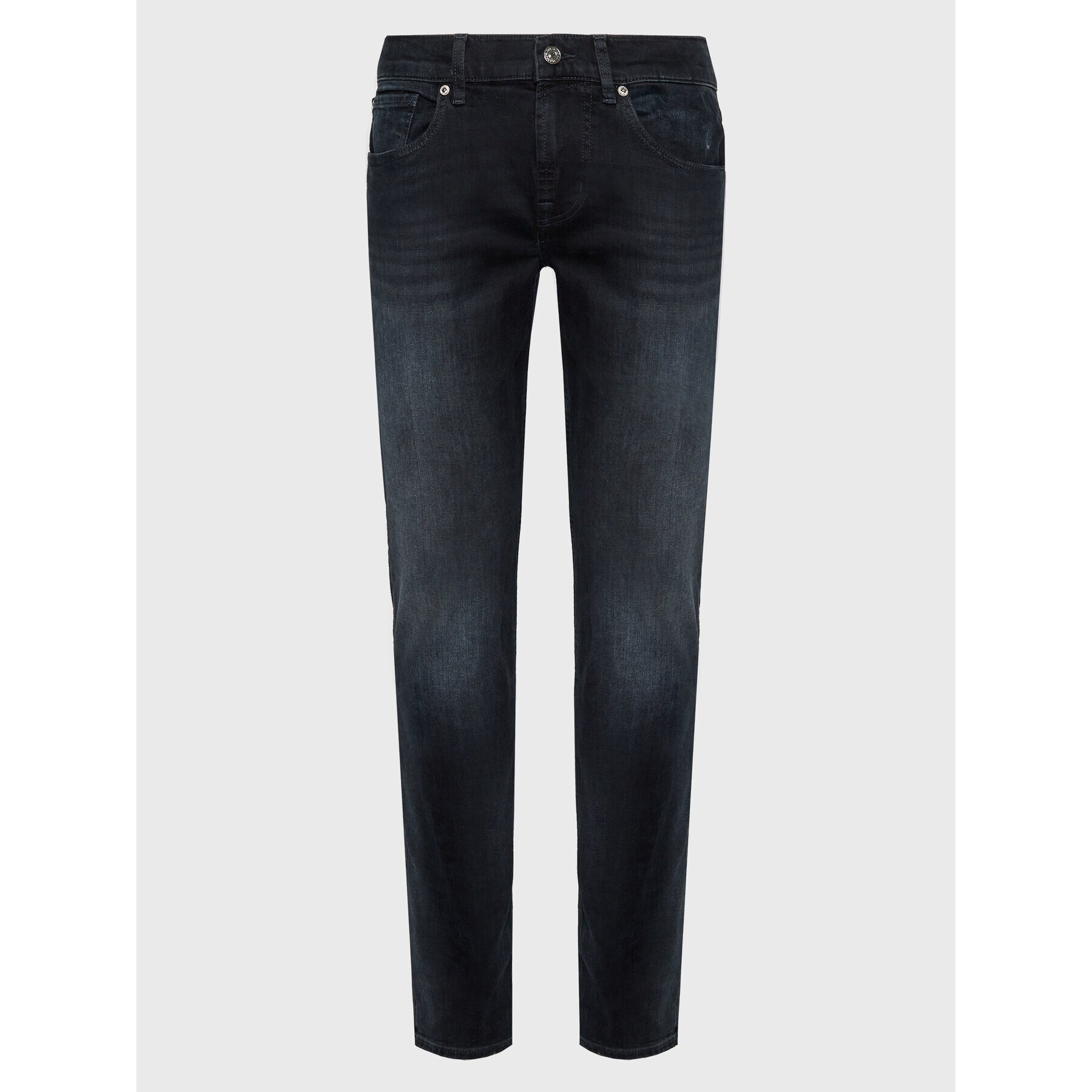 7 For All Mankind Дънки Slimmy JSMXC510SP Черен Slim Fit - Pepit.bg