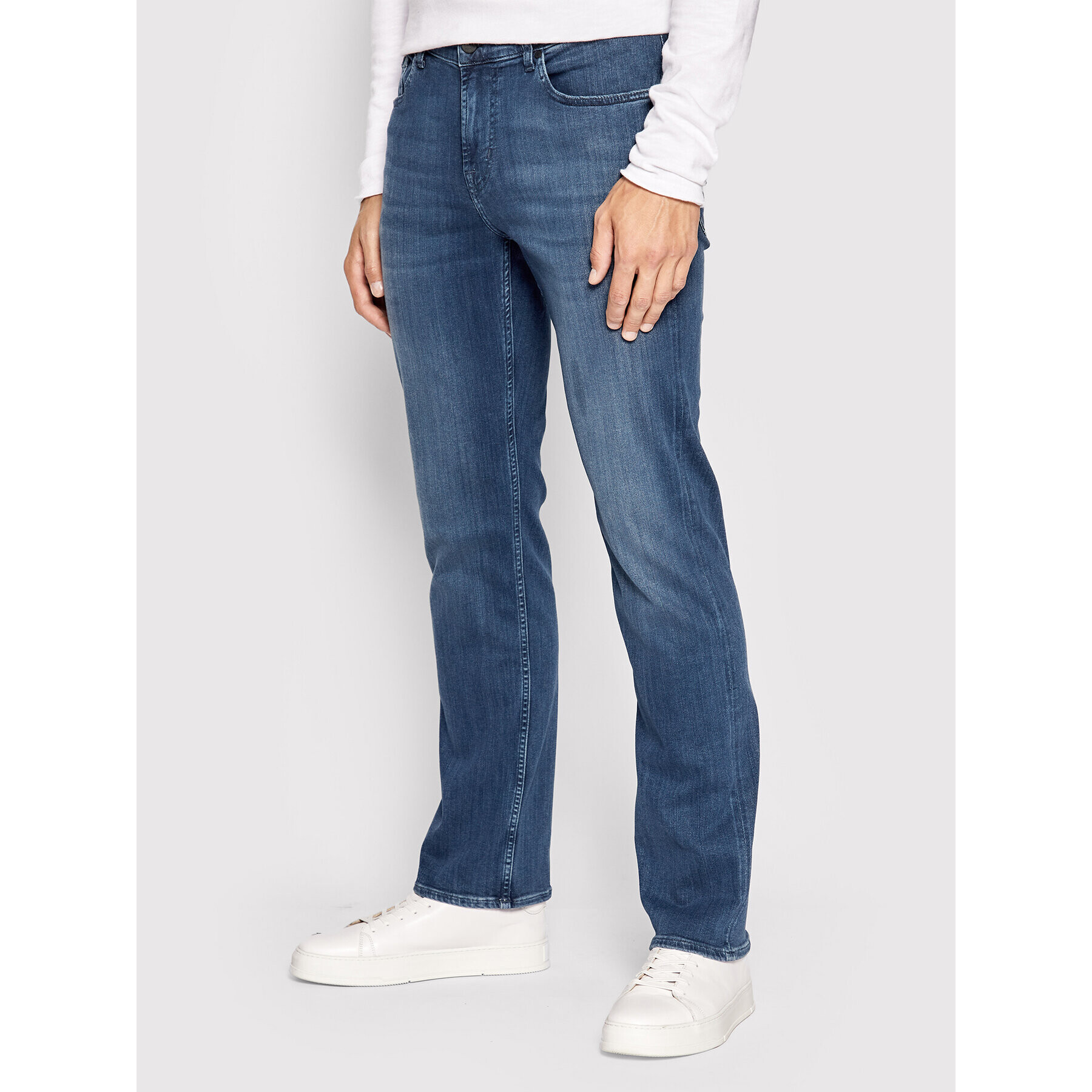 7 For All Mankind Дънки Standard JSMNA230BD Син Standard Fit - Pepit.bg