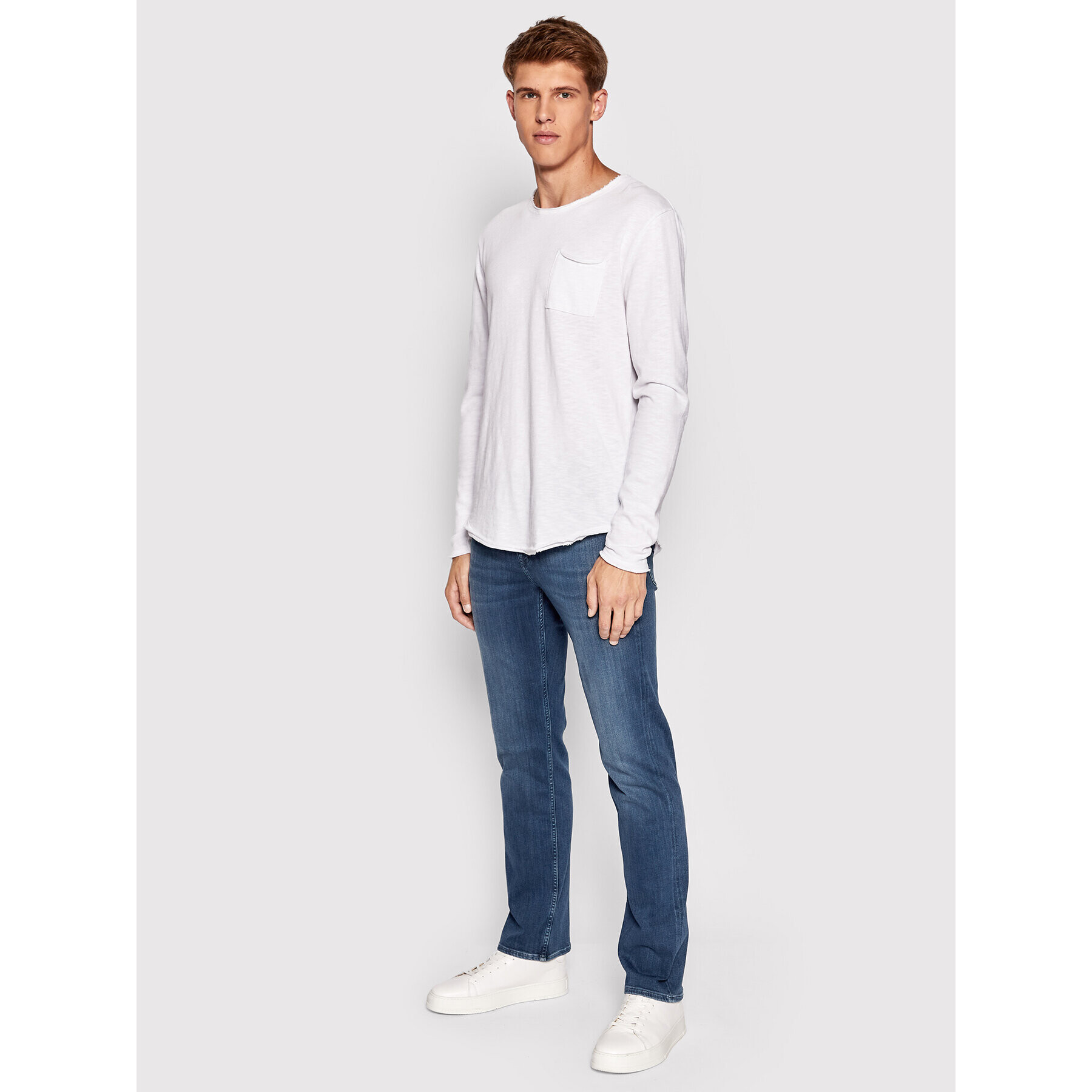 7 For All Mankind Дънки Standard JSMNA230BD Син Standard Fit - Pepit.bg