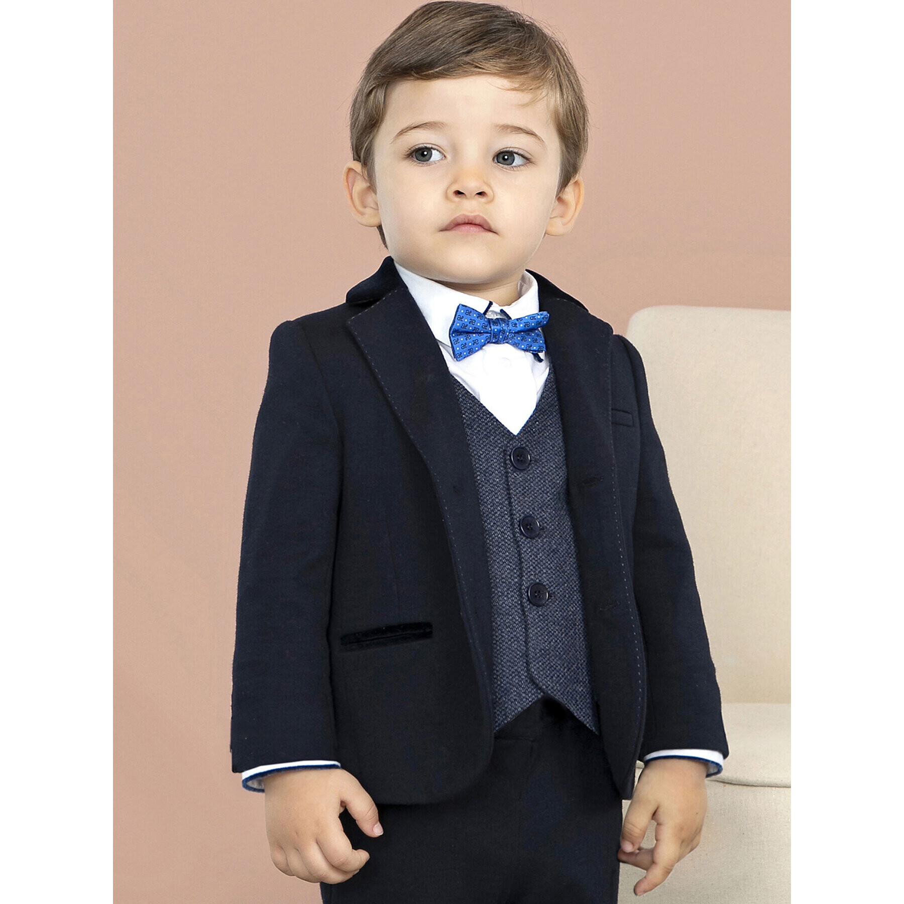 Abel & Lula Костюм 5.781 Тъмносин Regular Fit - Pepit.bg