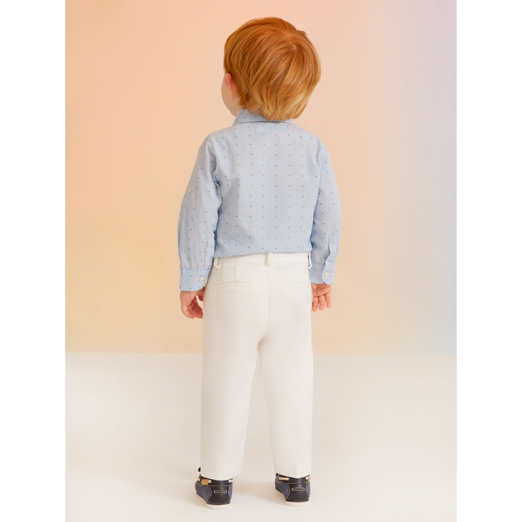 Abel & Lula Текстилни панталони 5226 Бял Regular Fit - Pepit.bg