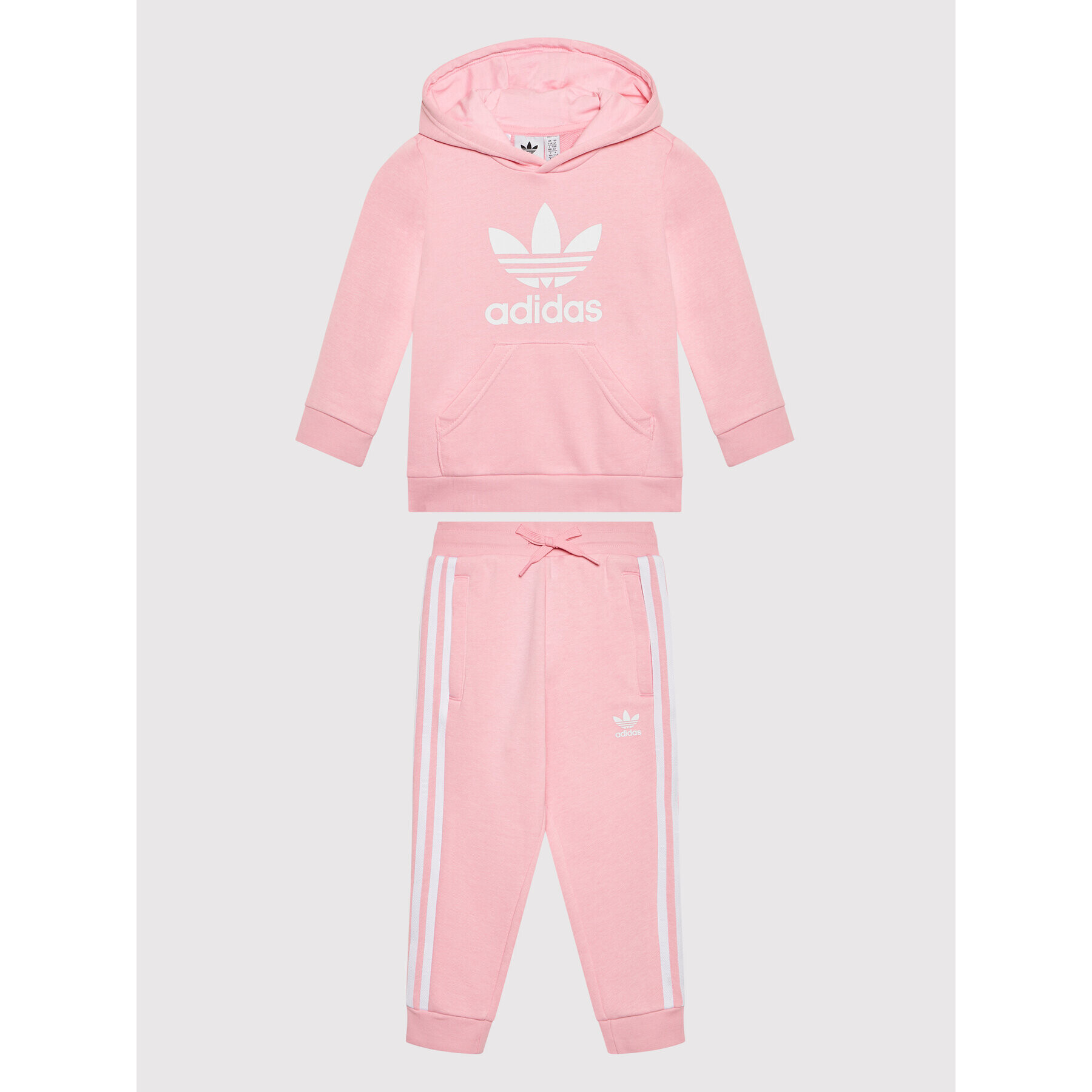 adidas Анцуг adicolor HC2010 Розов Regular Fit - Pepit.bg