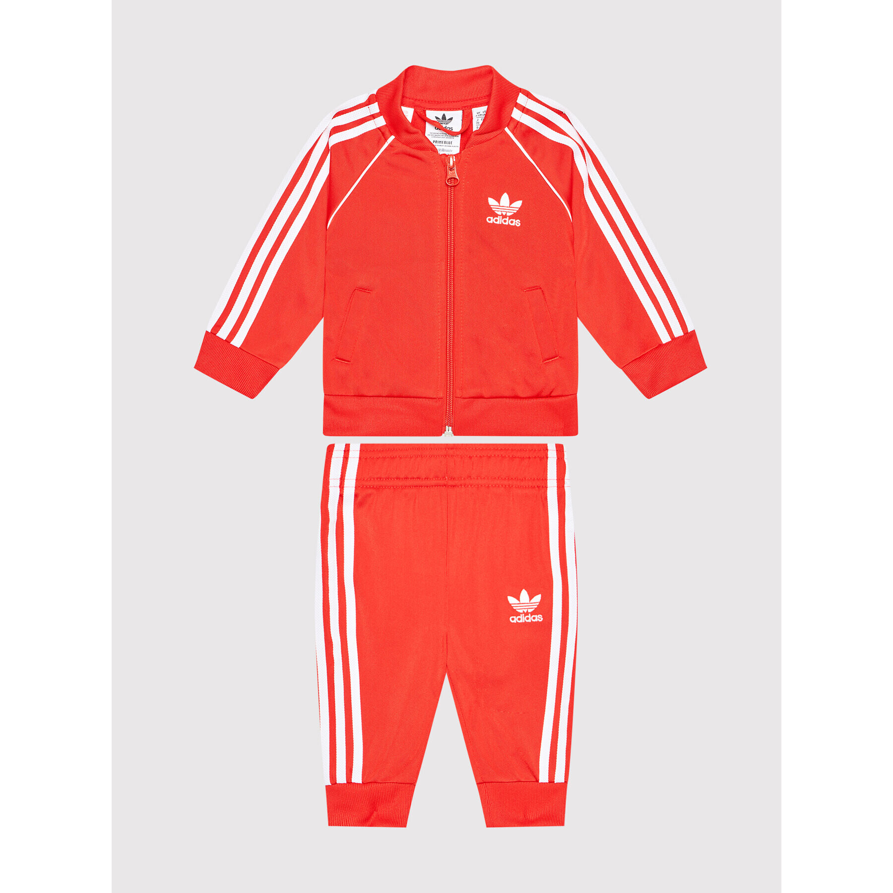 adidas Анцуг adicolor Sst Track H35600 Червен Regular Fit - Pepit.bg