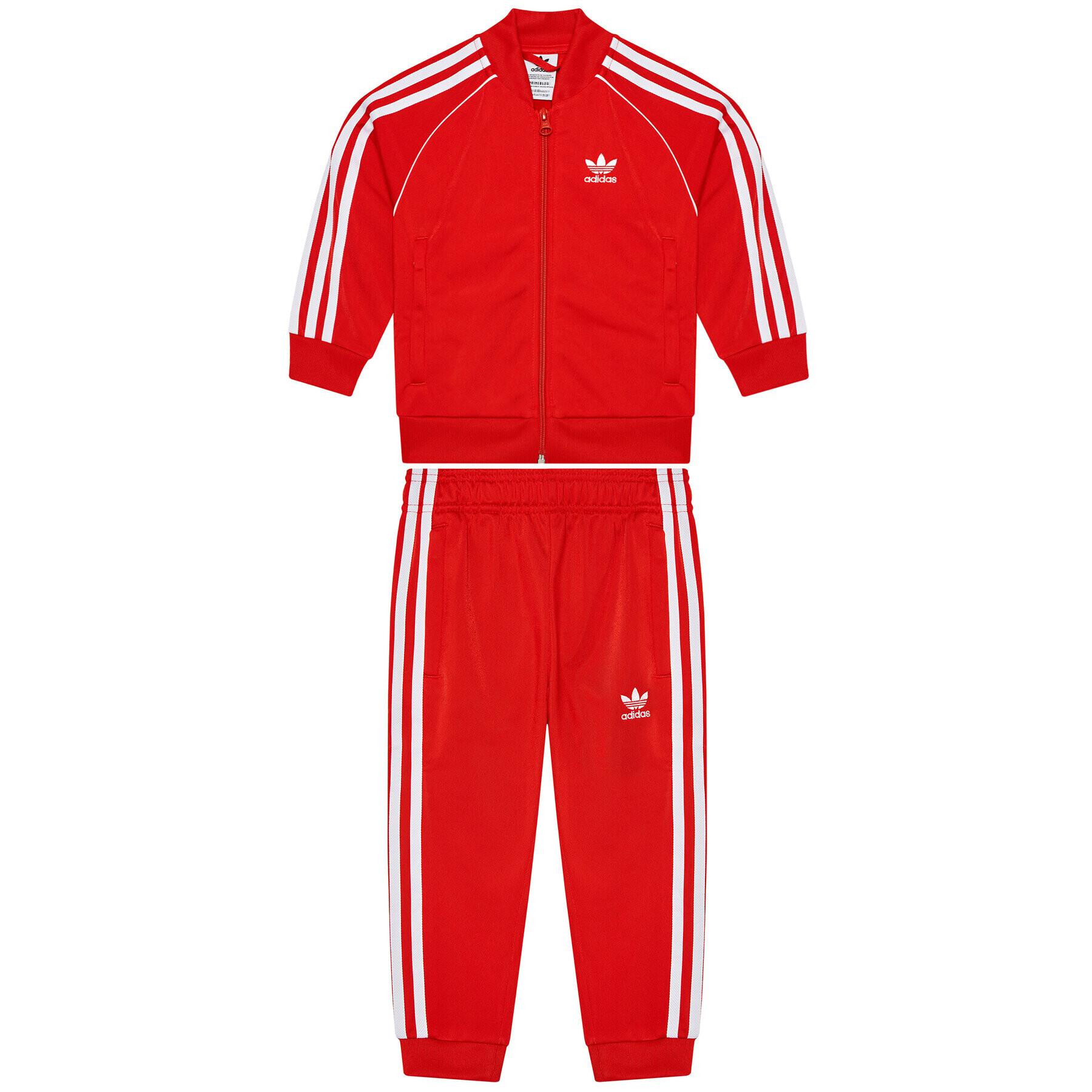adidas Анцуг Adicolor Sst Track Suit H25261 Червен Regular Fit - Pepit.bg