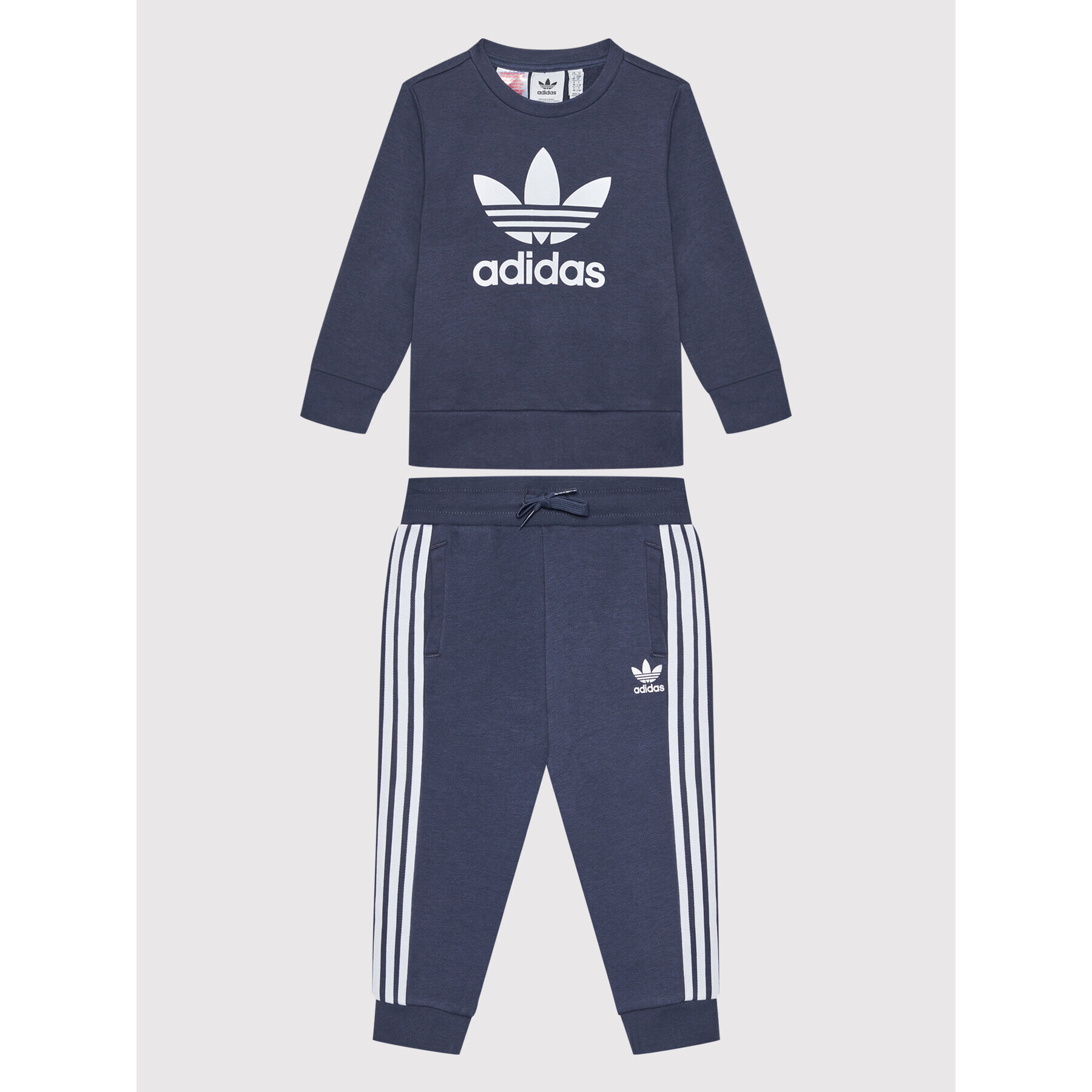 adidas Анцуг Crew HE4661 Тъмносин Regular Fit - Pepit.bg