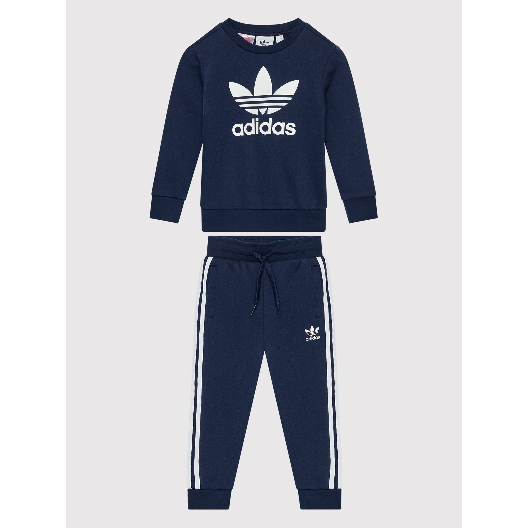 adidas Анцуг Crew HK7495 Тъмносин Regular Fit - Pepit.bg