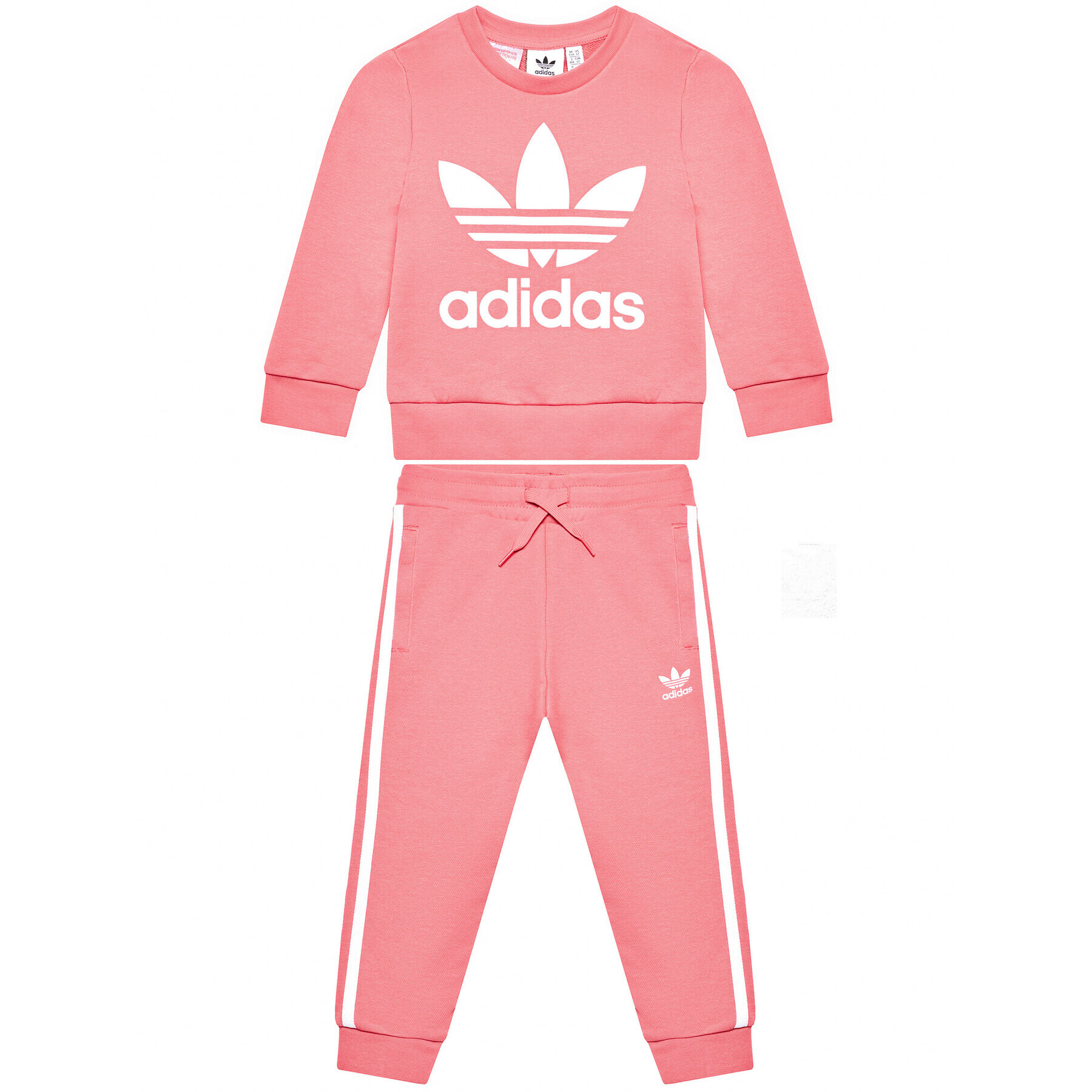 adidas Анцуг Crew Set GN8206 Розов Standardt Fit - Pepit.bg