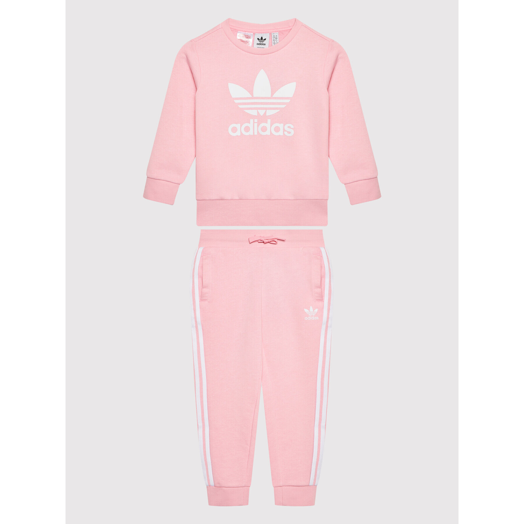 adidas Анцуг Crew HE4665 Розов Regular Fit - Pepit.bg