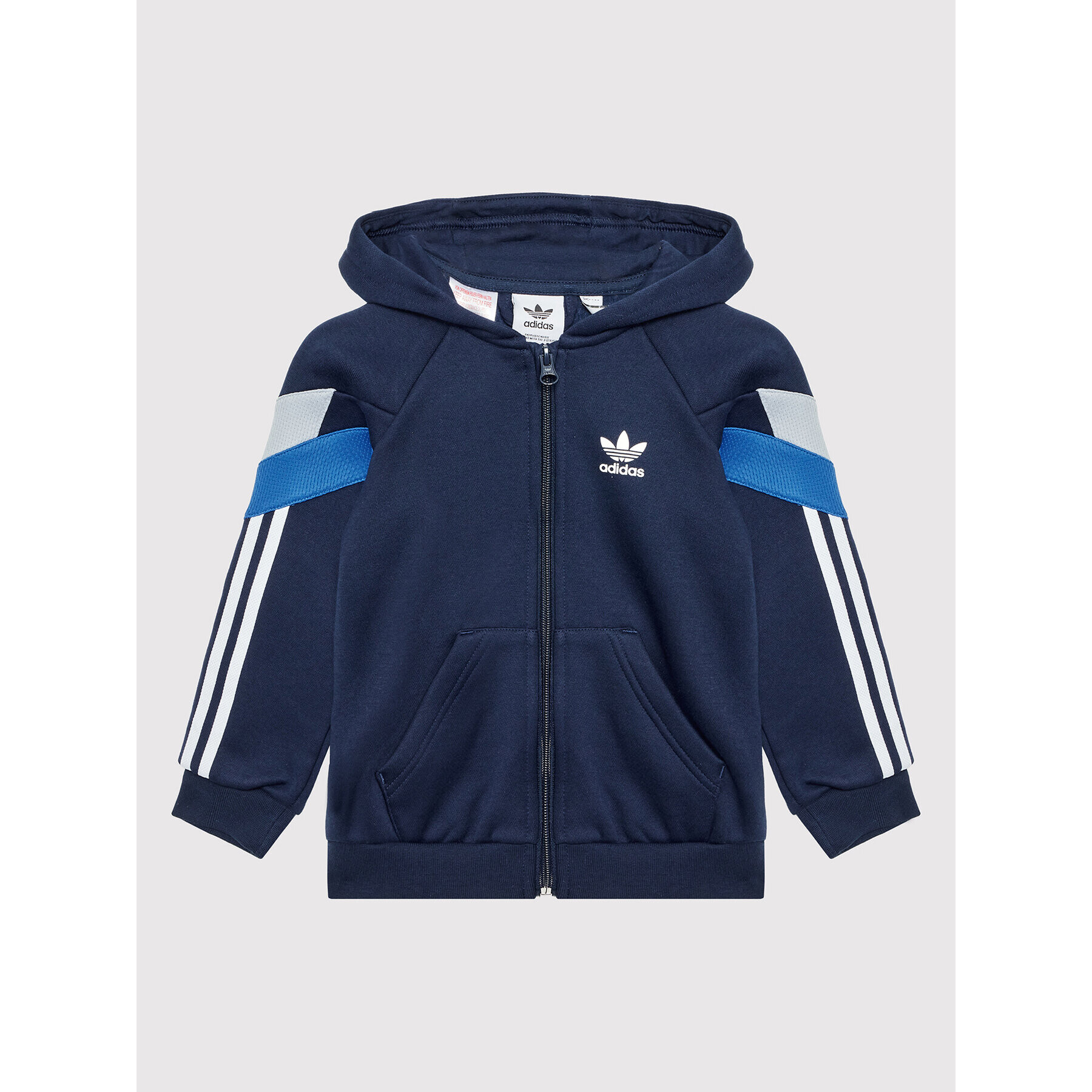 adidas Анцуг Full-Zip HL2209 Тъмносин Regular Fit - Pepit.bg