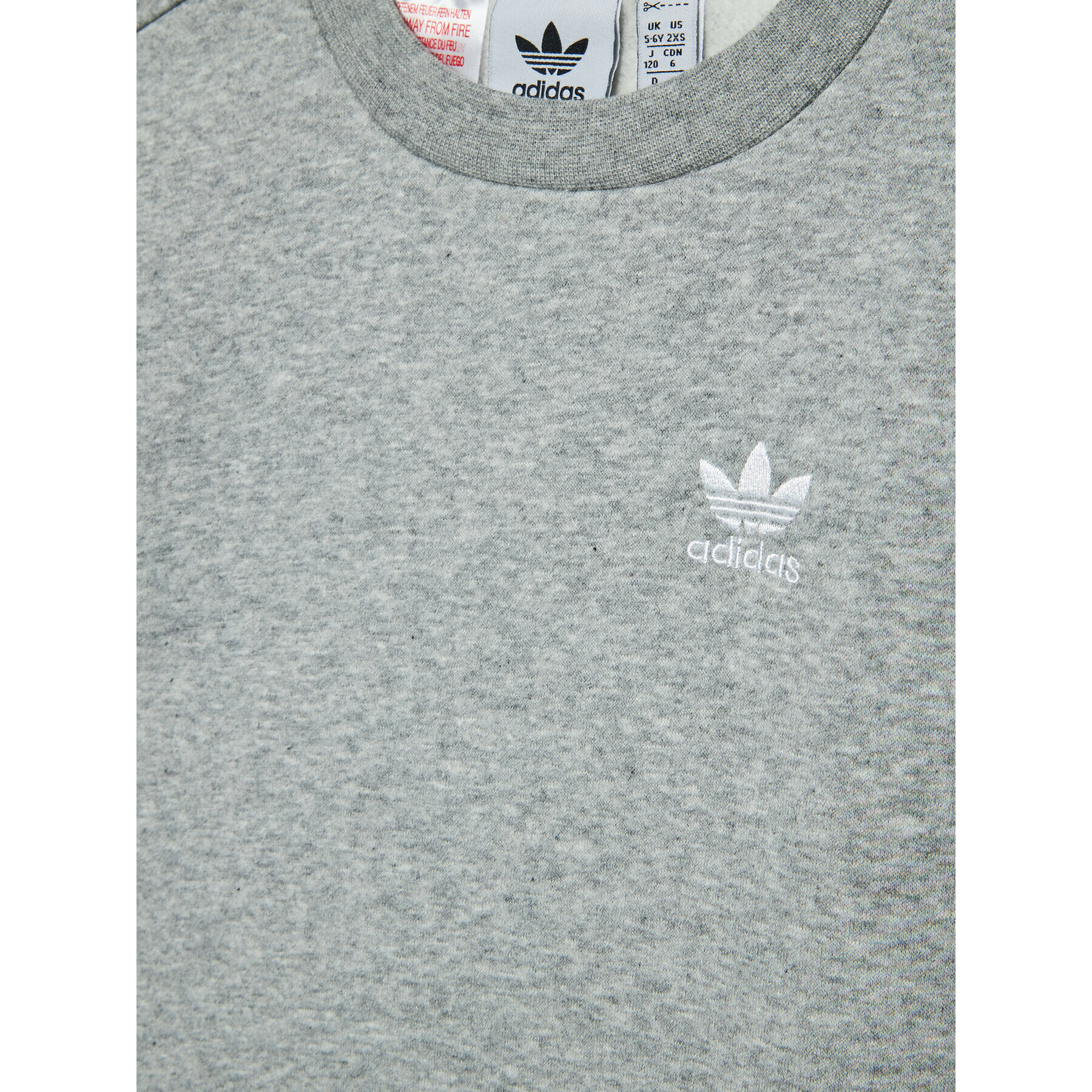 adidas Анцуг adicolor Crew HC9513 Сив Regular Fit - Pepit.bg