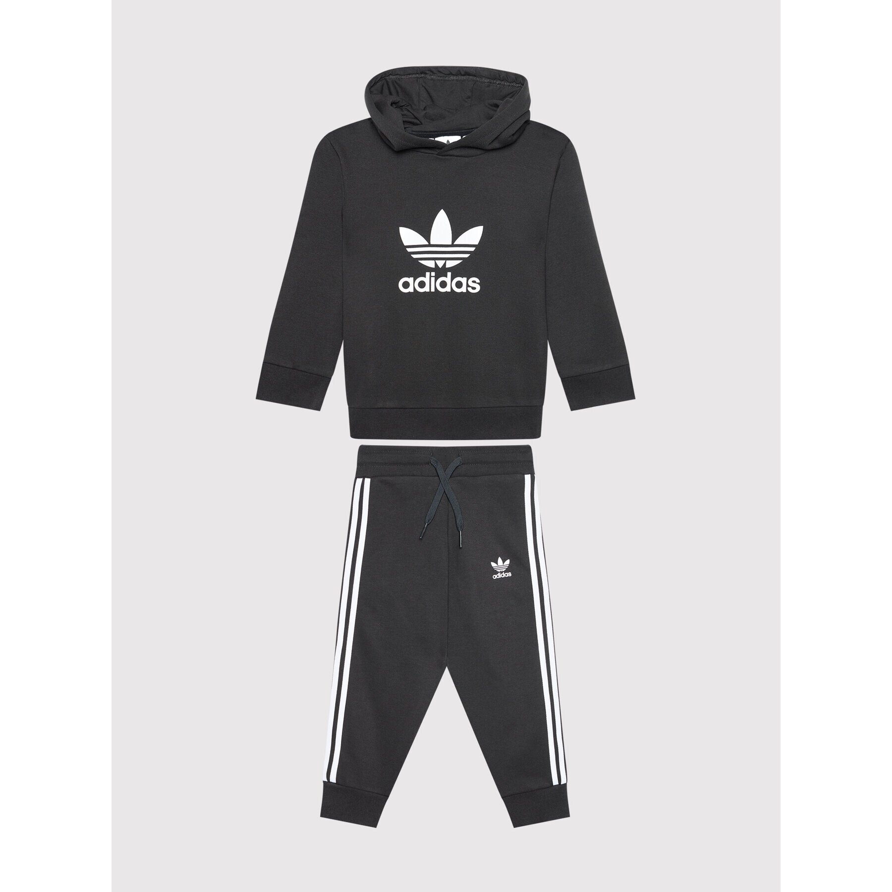 adidas Анцуг adicolor H25218 Черен Regular Fit - Pepit.bg