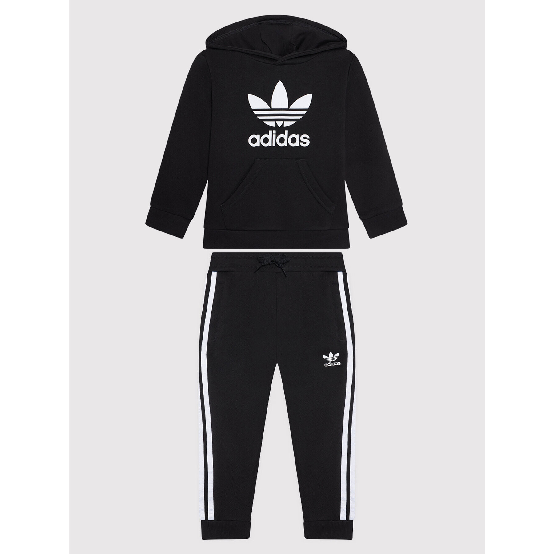 adidas Анцуг adicolor H25253 Черен Regular Fit - Pepit.bg