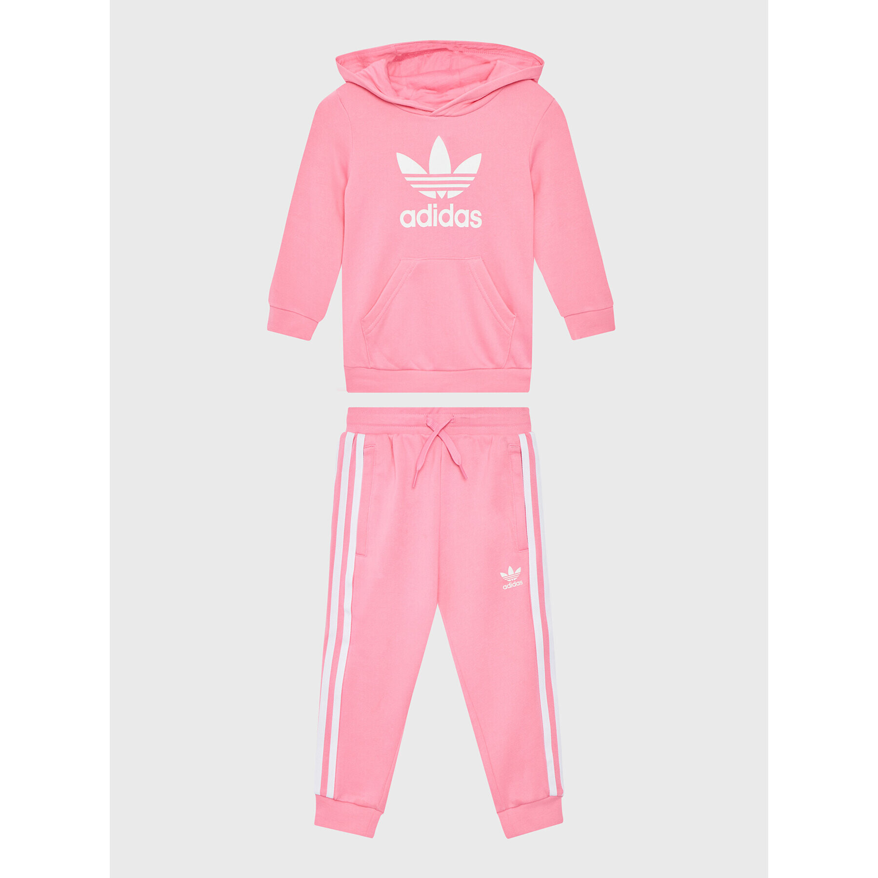 adidas Анцуг adicolor HK2954 Розов Regular Fit - Pepit.bg