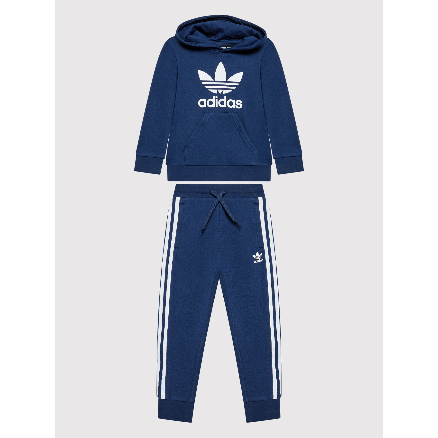 adidas Анцуг adicolor HK2955 Тъмносин Regular Fit - Pepit.bg