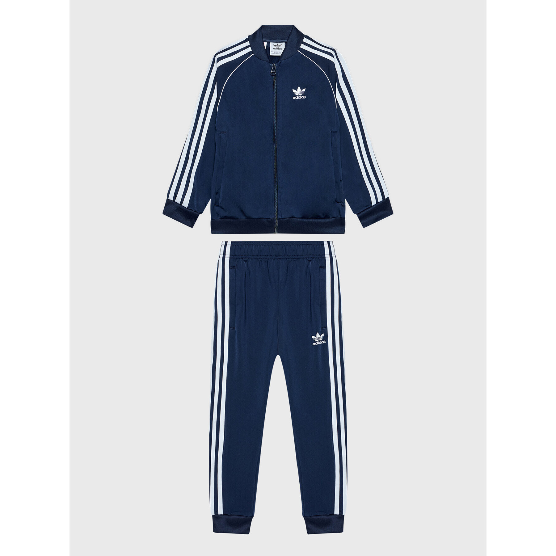 adidas Анцуг adicolor HK2964 Тъмносин Regular Fit - Pepit.bg