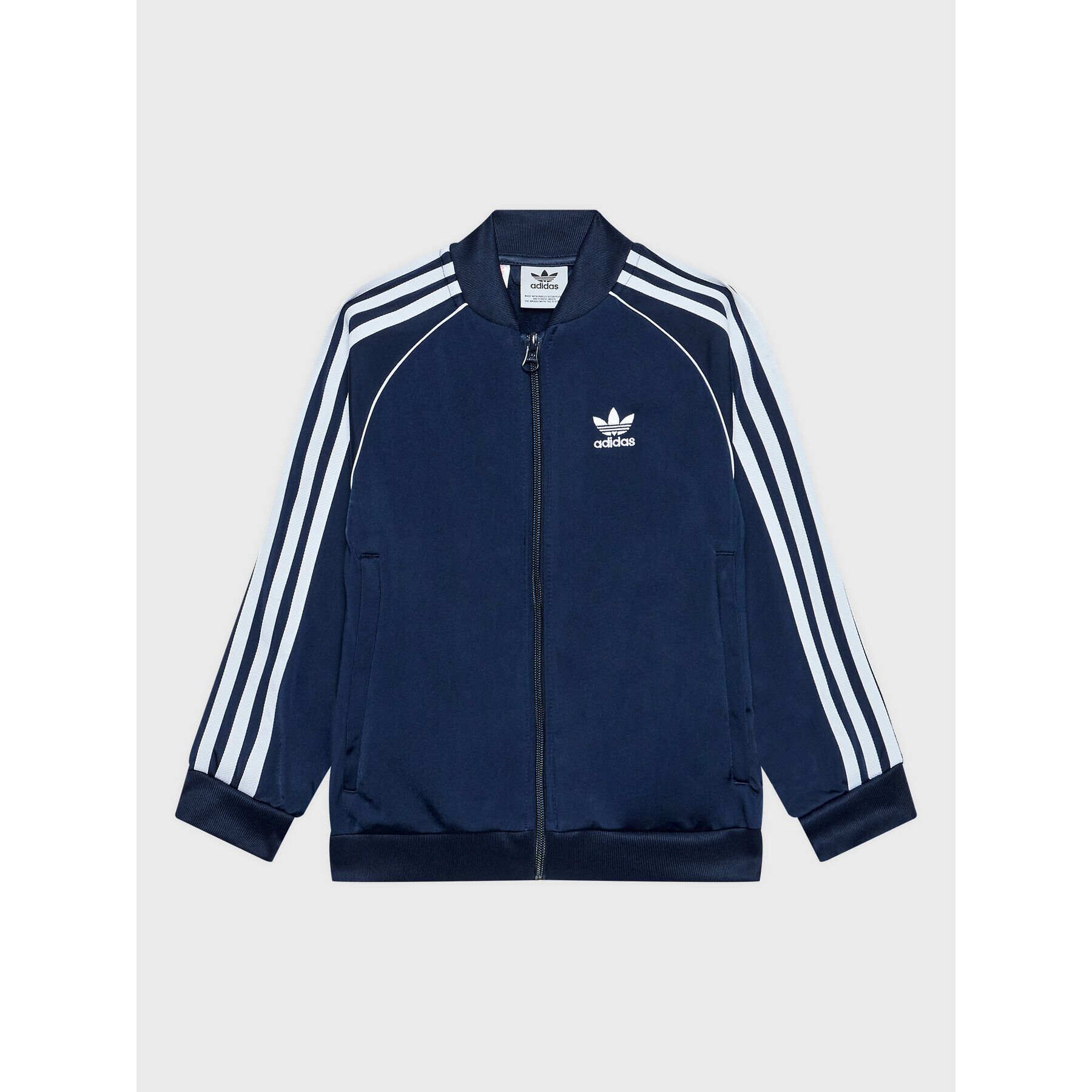 adidas Анцуг adicolor HK2964 Тъмносин Regular Fit - Pepit.bg