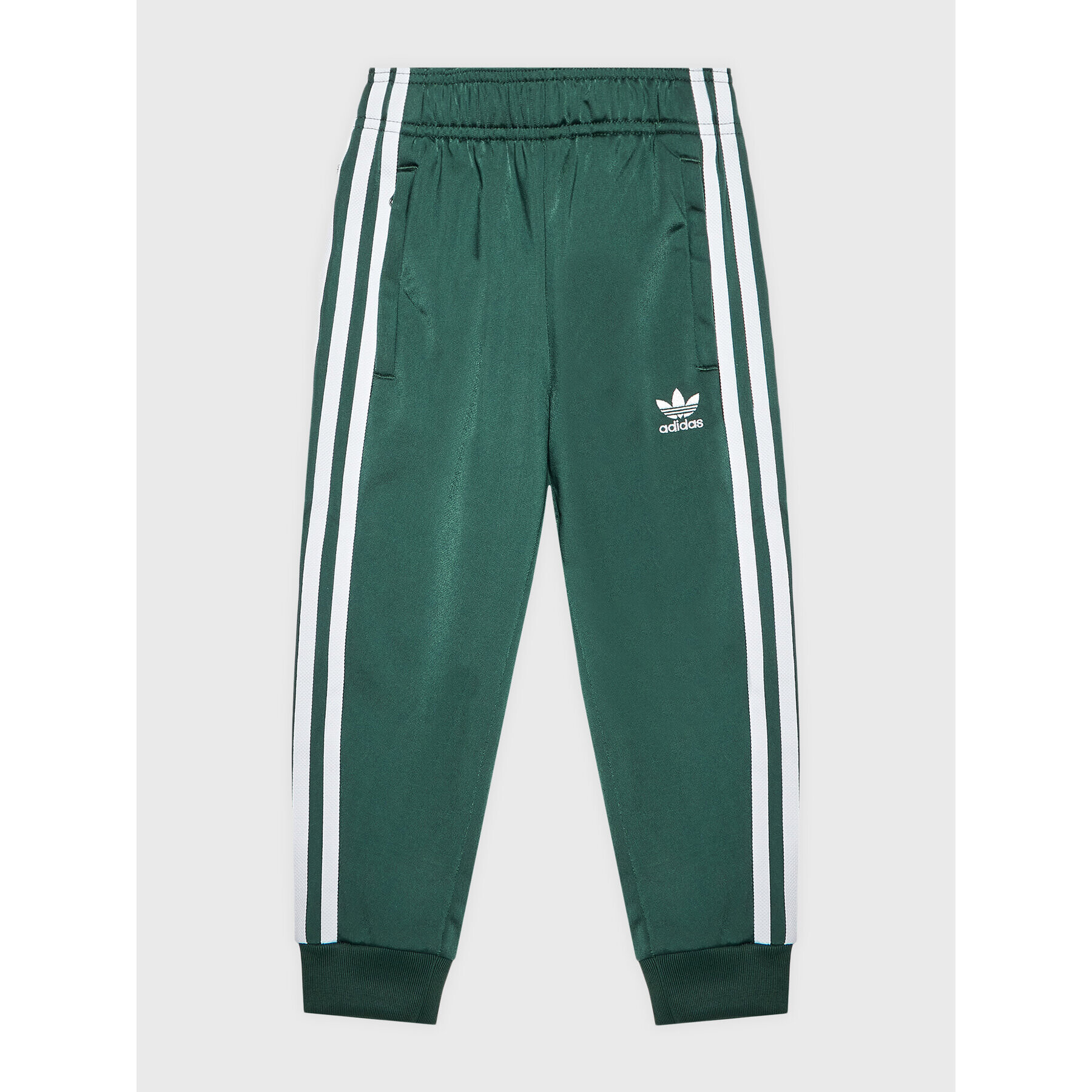 adidas Анцуг adicolor HK2966 Зелен Regular Fit - Pepit.bg