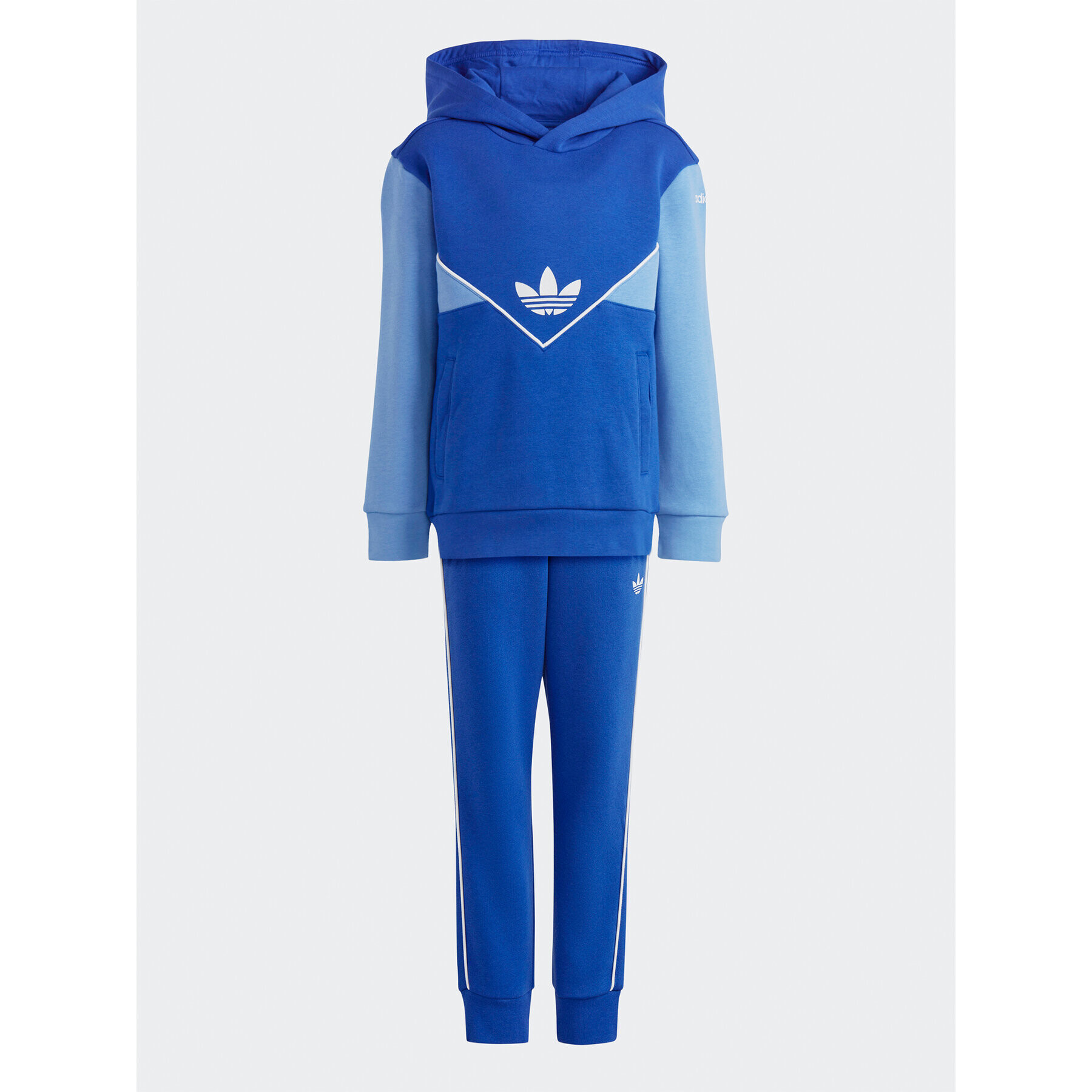 adidas Анцуг Adicolor Hoodie Set IB9911 Син Regular Fit - Pepit.bg