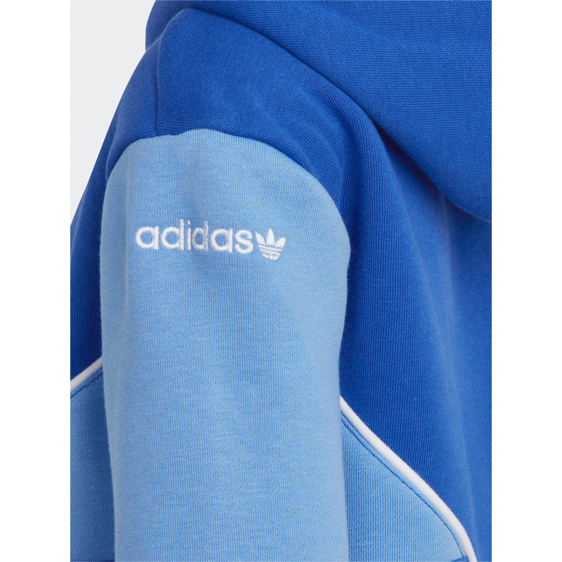 adidas Анцуг Adicolor Hoodie Set IB9911 Син Regular Fit - Pepit.bg