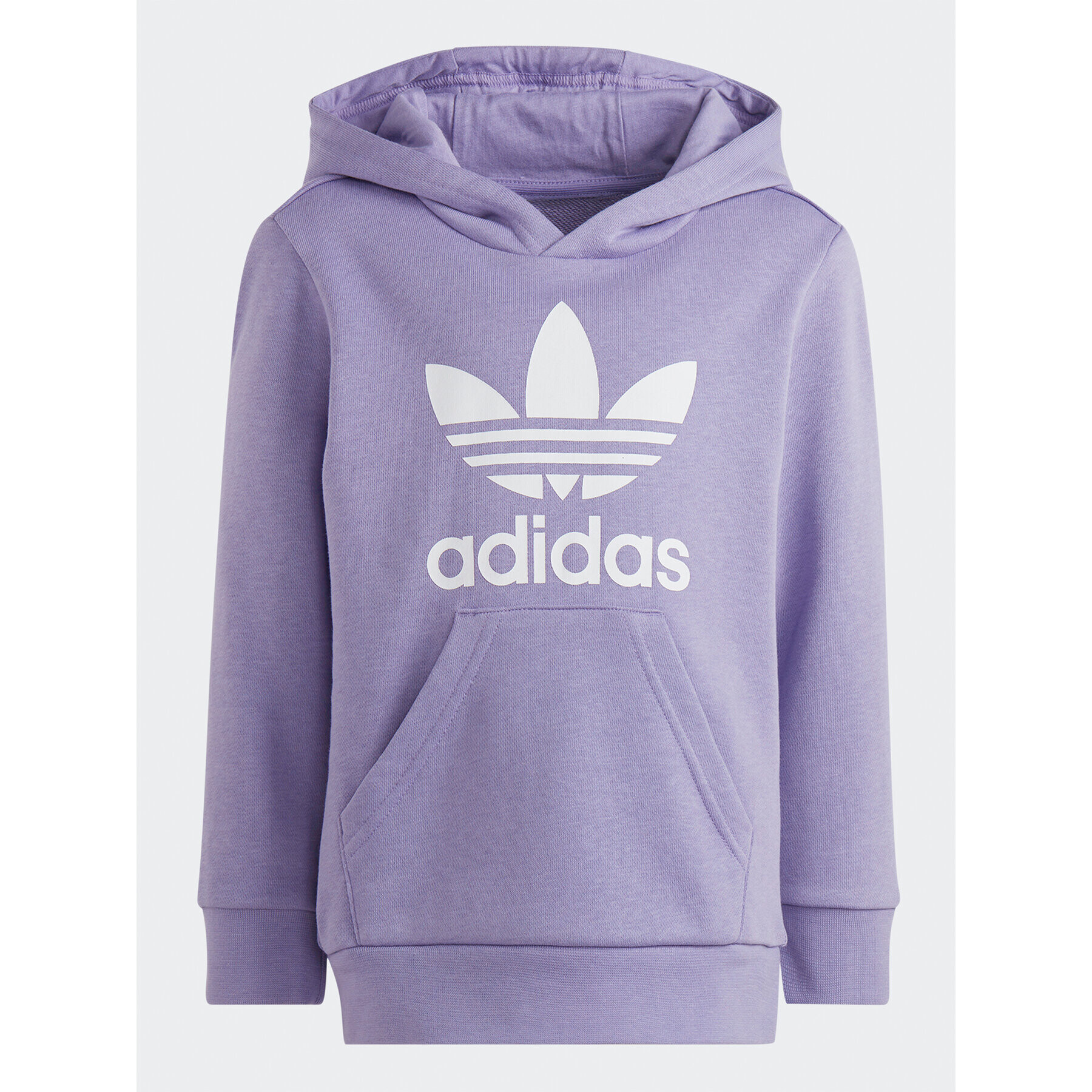 adidas Анцуг Adicolor Hoodie Set IC9170 Виолетов Regular Fit - Pepit.bg