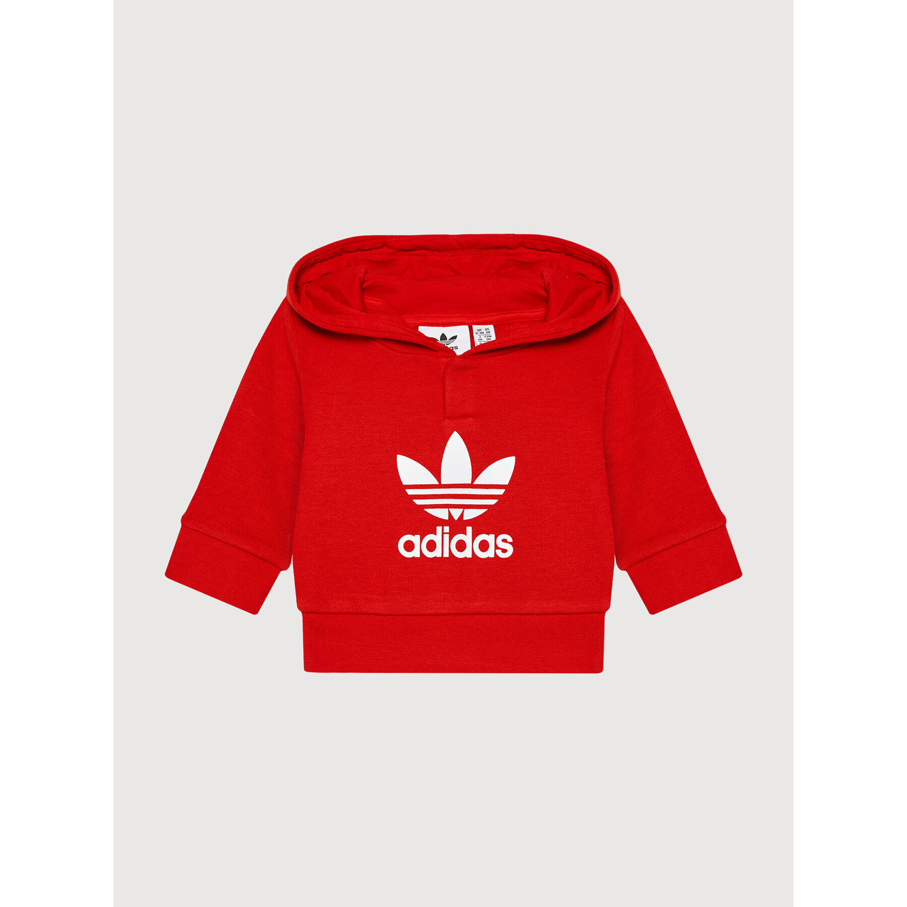 adidas Анцуг adicolor Set H25219 Червен Regular Fit - Pepit.bg