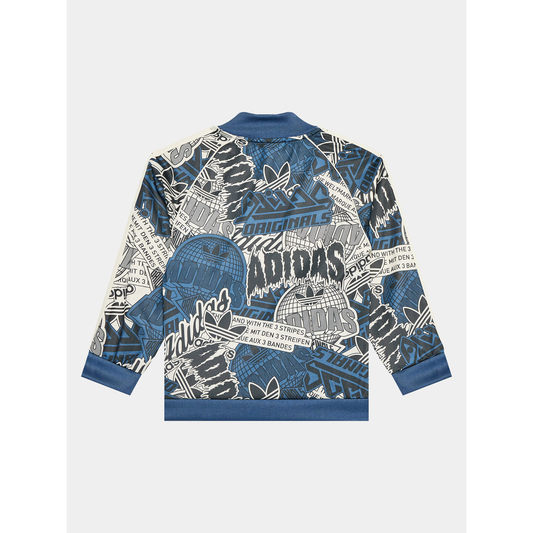 adidas Анцуг Allover Print HK2817 Тъмносин Regular Fit - Pepit.bg