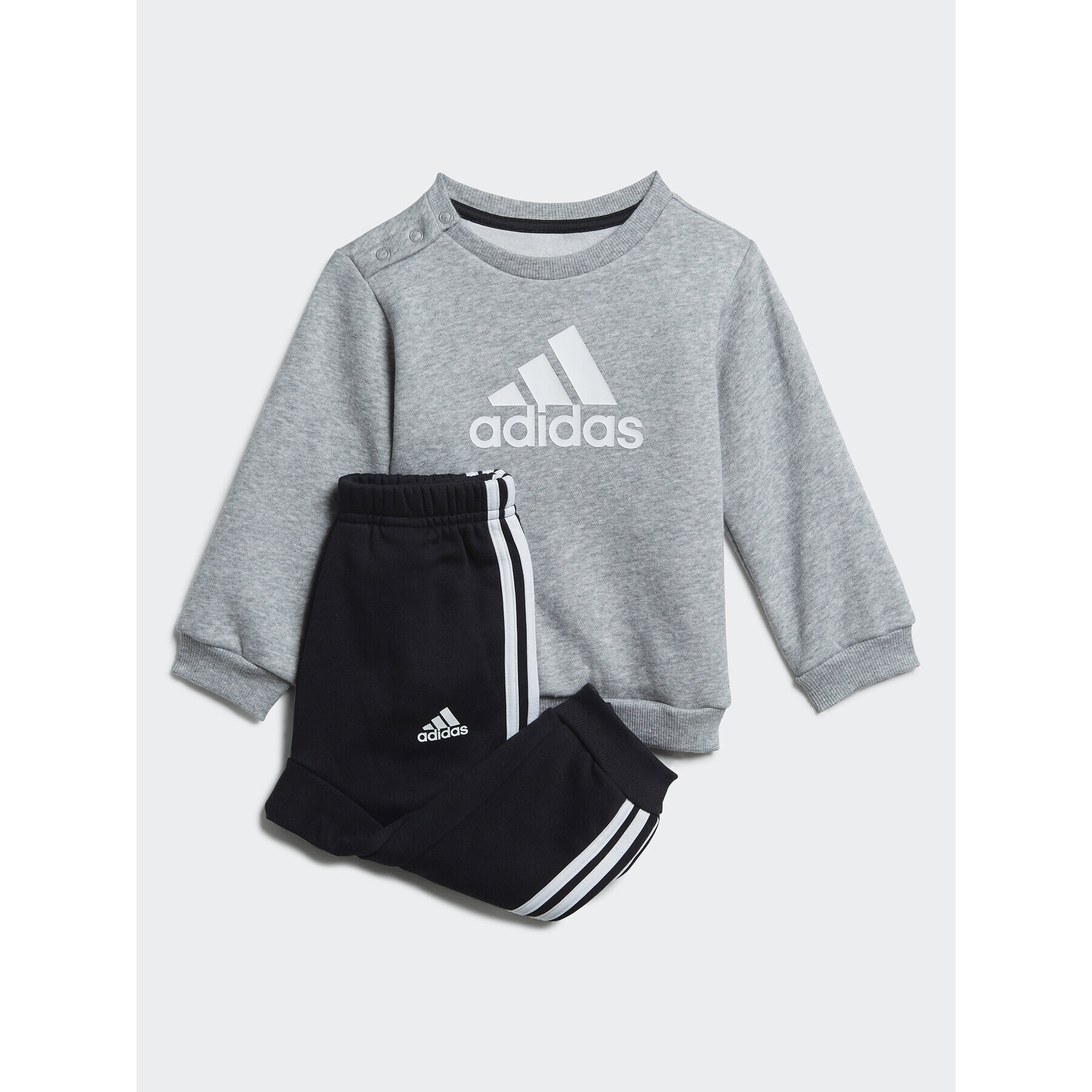 adidas Анцуг Badge of Sport H28835 Сив Regular Fit - Pepit.bg