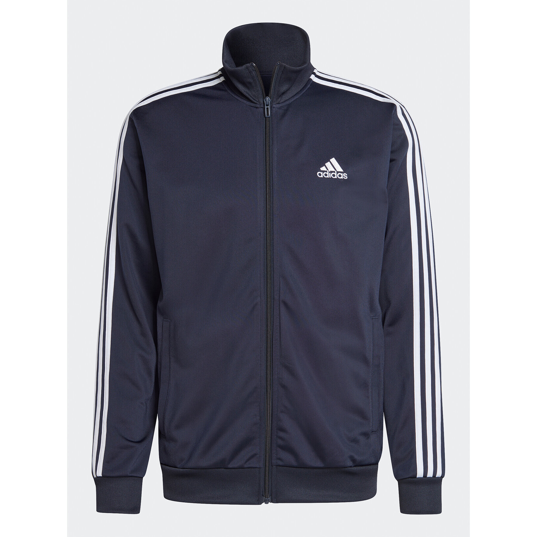 adidas Анцуг Basic 3-Stripes HZ2220 Тъмносин Regular Fit - Pepit.bg