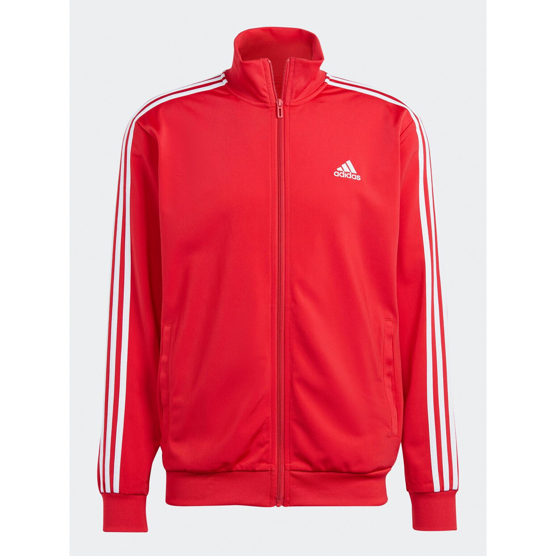 adidas Анцуг Basic 3-Stripes IJ6056 Червен Regular Fit - Pepit.bg