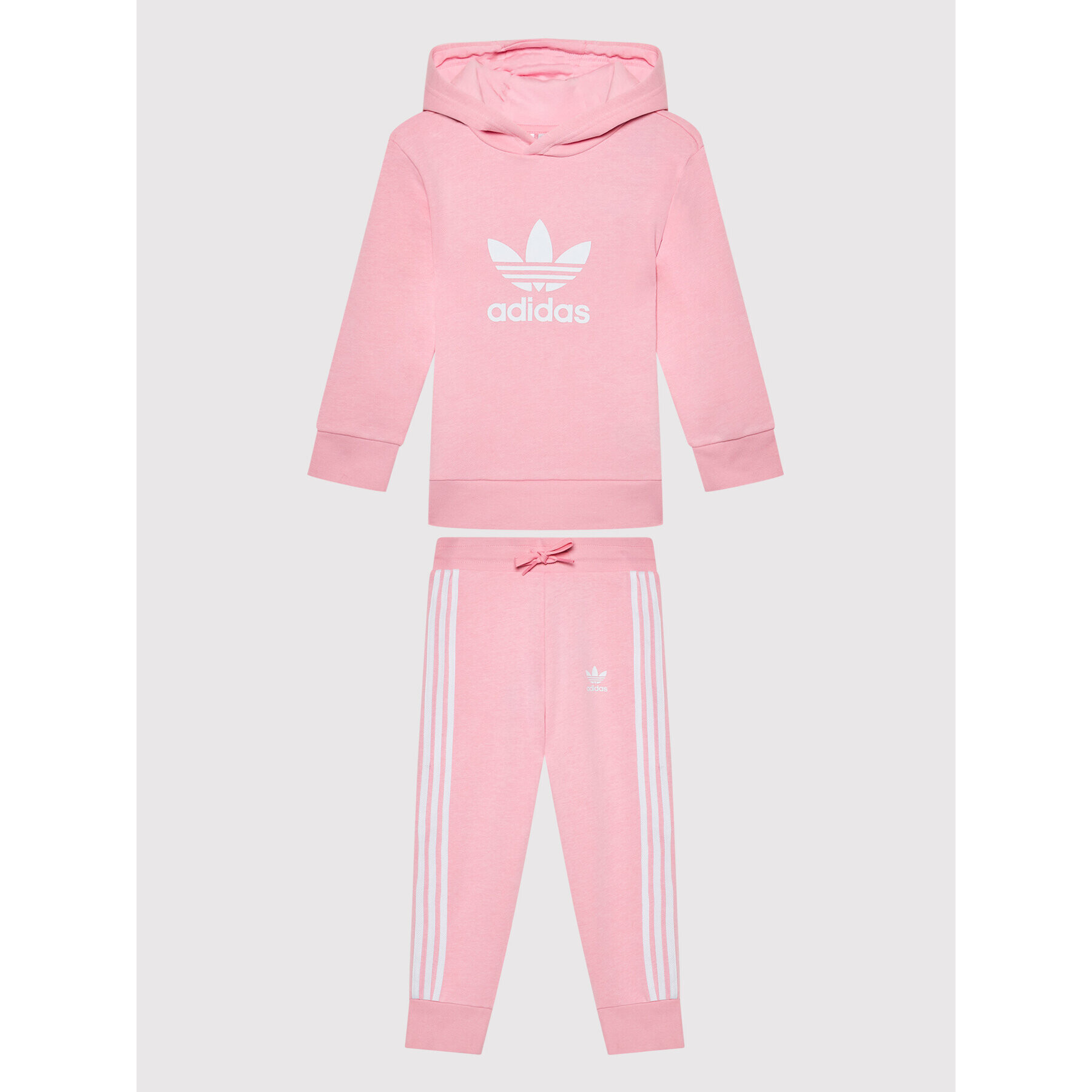 adidas Анцуг Crew Set HC1995 Розов Regular Fit - Pepit.bg