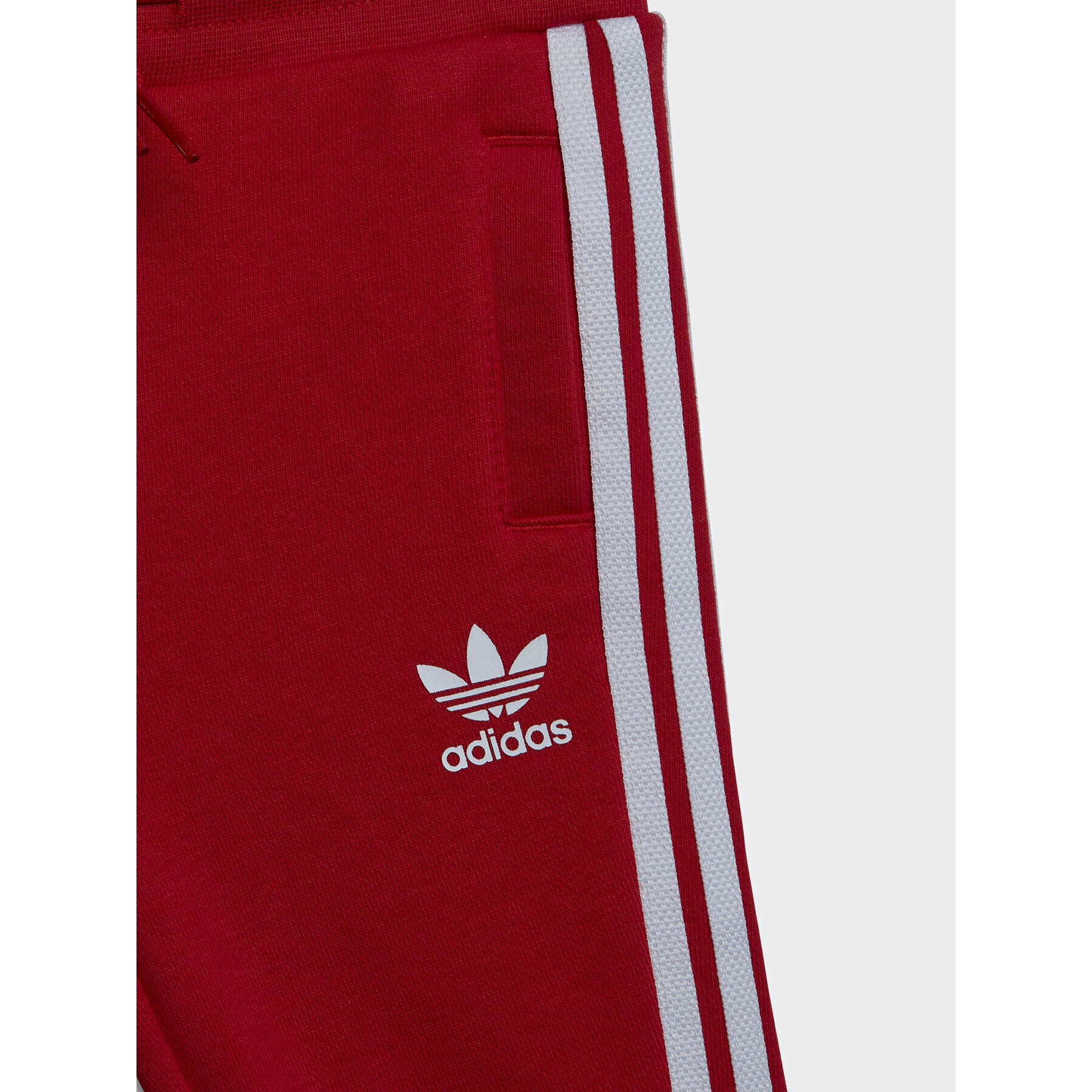 adidas Анцуг Crew Sweatshirt Set IB8665 Червен Regular Fit - Pepit.bg