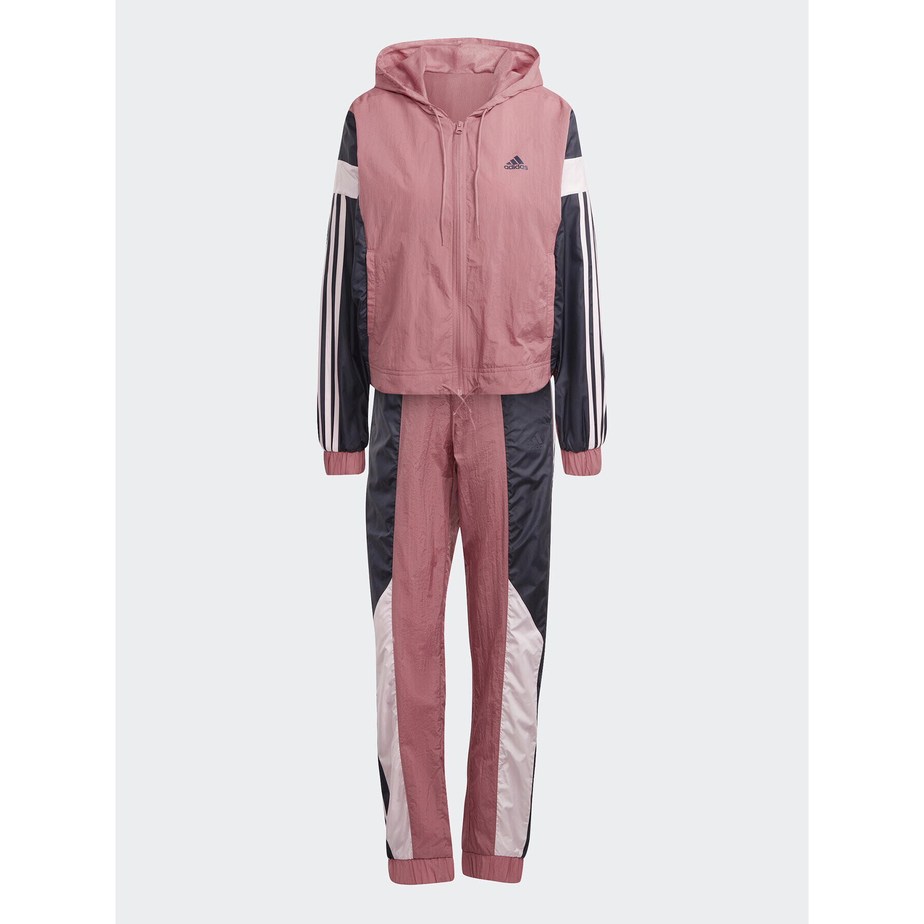 adidas Анцуг Gametime Tracksuit IC0415 Розов Regular Fit - Pepit.bg