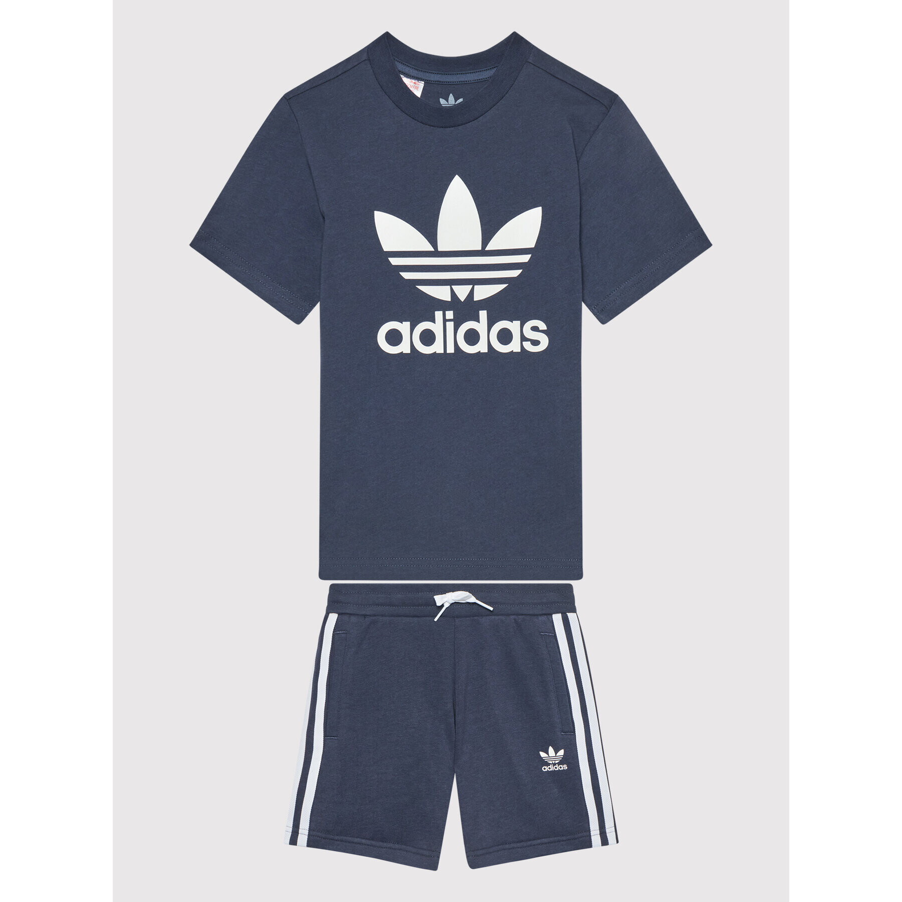 adidas Анцуг Short Tee Set HC9445 Тъмносин Regular Fit - Pepit.bg