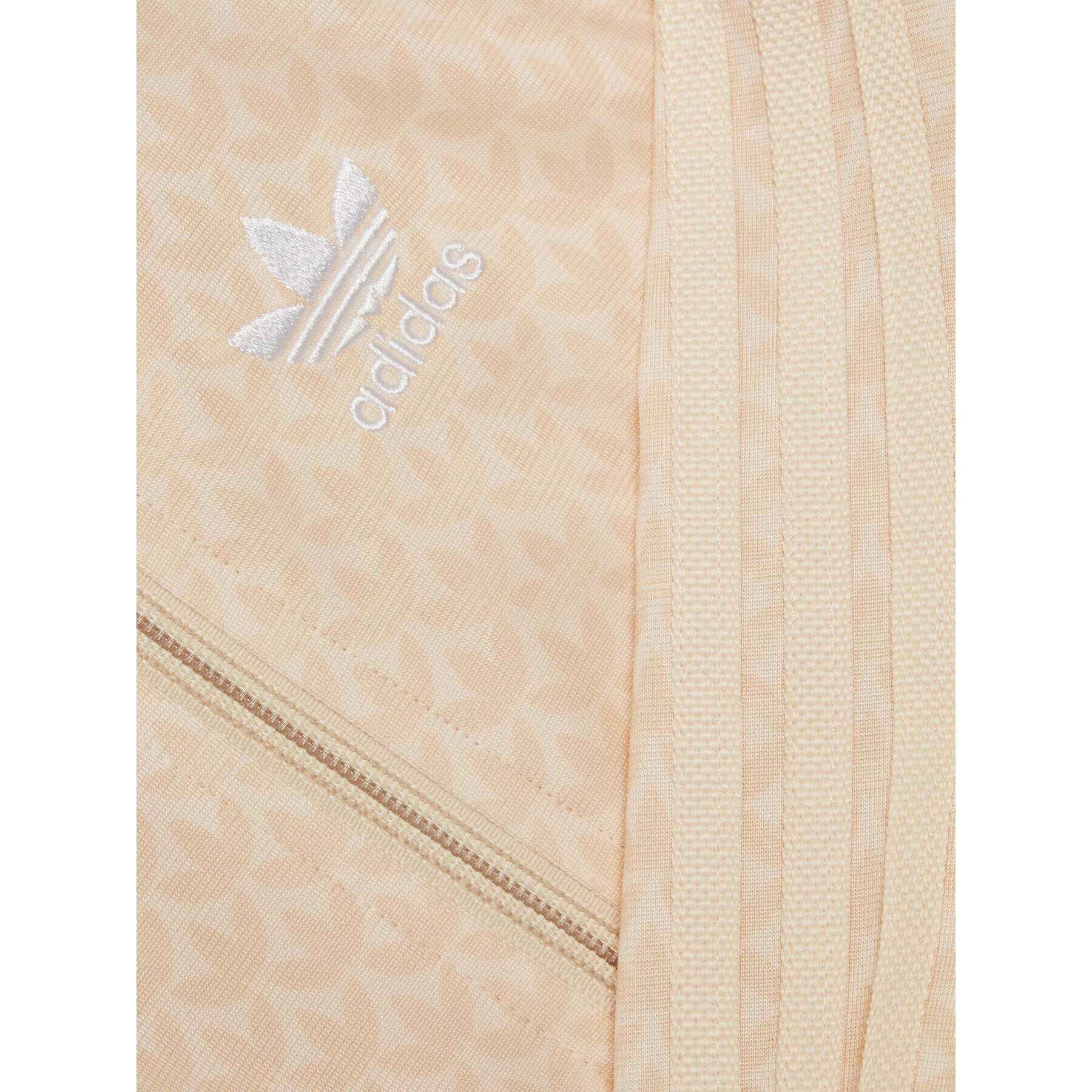 adidas Анцуг Monogram Print Tracksuit H62935 Бял Regular Fit - Pepit.bg