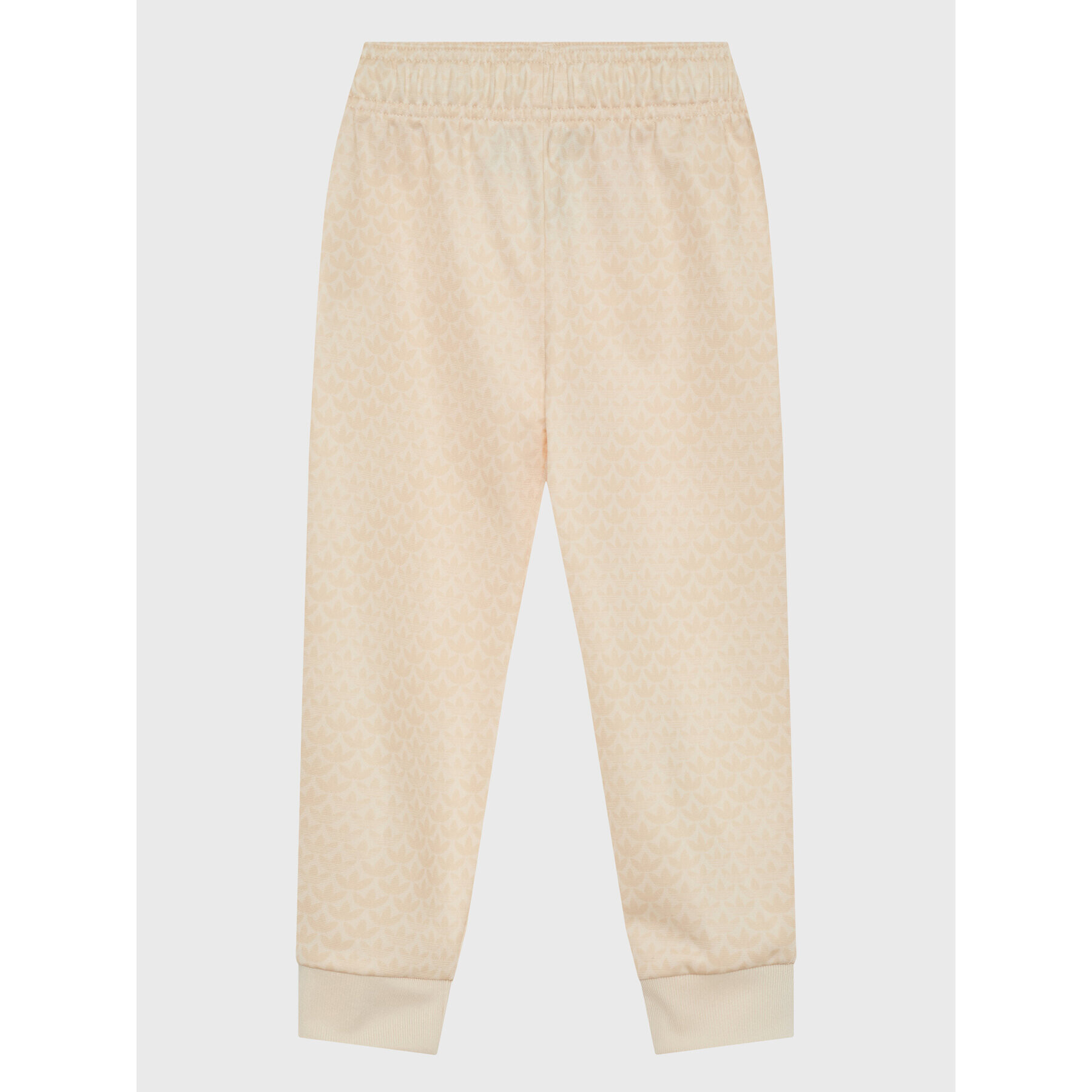 adidas Анцуг Monogram Print Tracksuit H62935 Бял Regular Fit - Pepit.bg