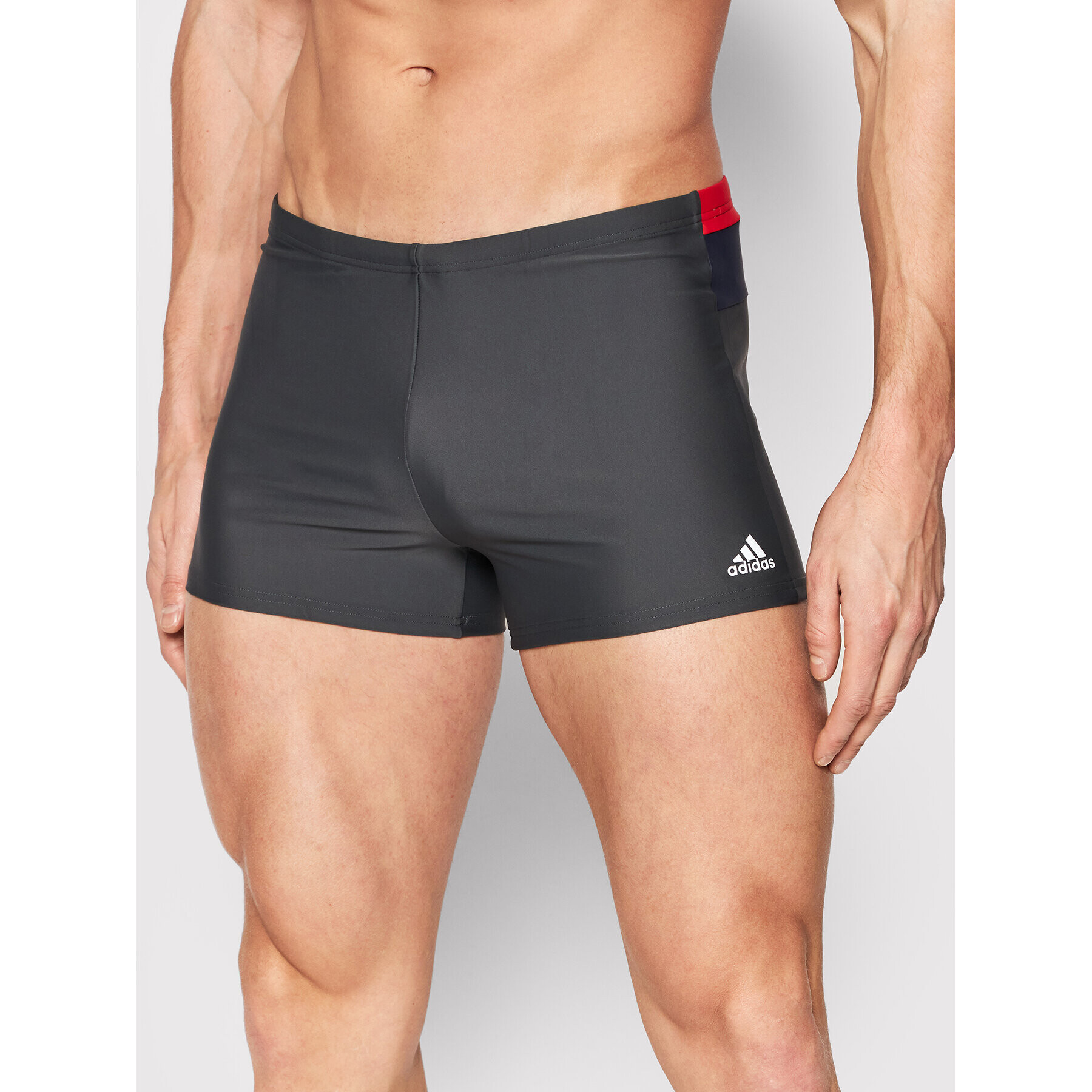 adidas Бански Block HA0329 Сив - Pepit.bg
