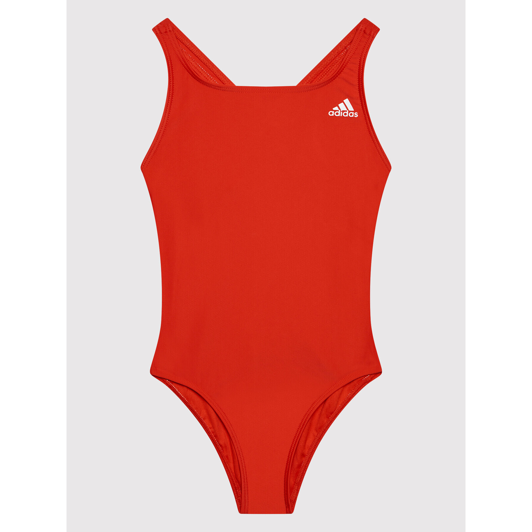 adidas Performance Бански костюм Solid Fitness GQ1145 Червен - Pepit.bg