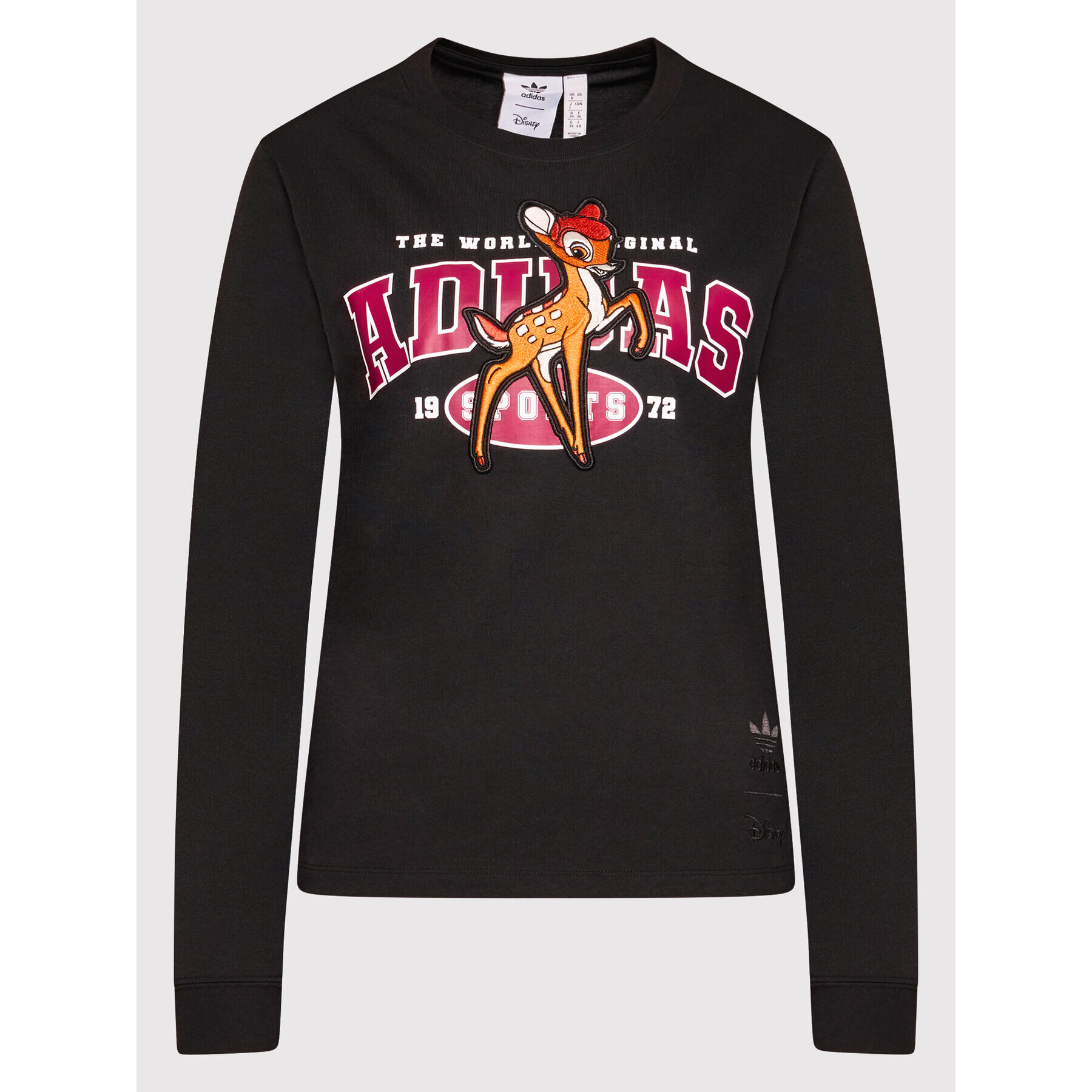 adidas Блуза Bambi HE4782 Черен Regular Fit - Pepit.bg