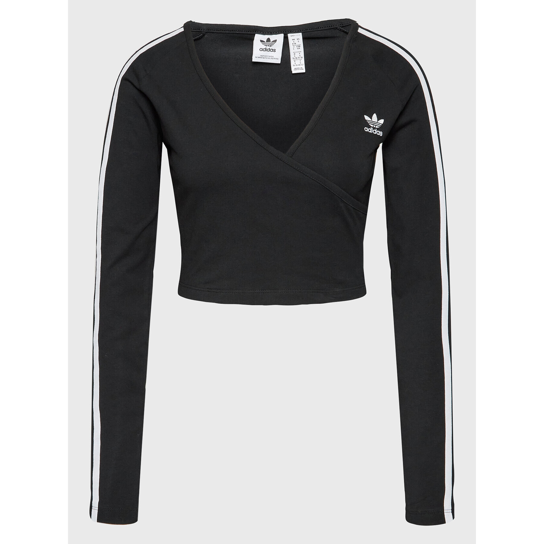 adidas Блуза IB7312 Черен Slim Fit - Pepit.bg