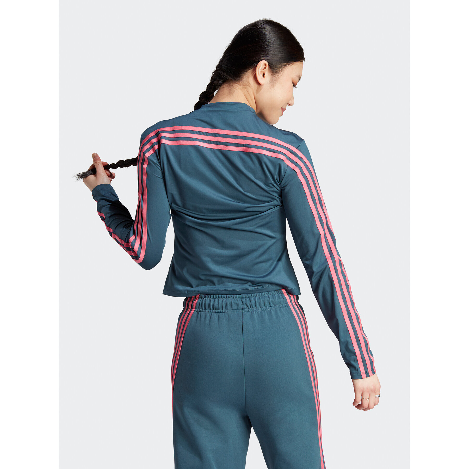 adidas Блуза IU3073 Електриков Slim Fit - Pepit.bg