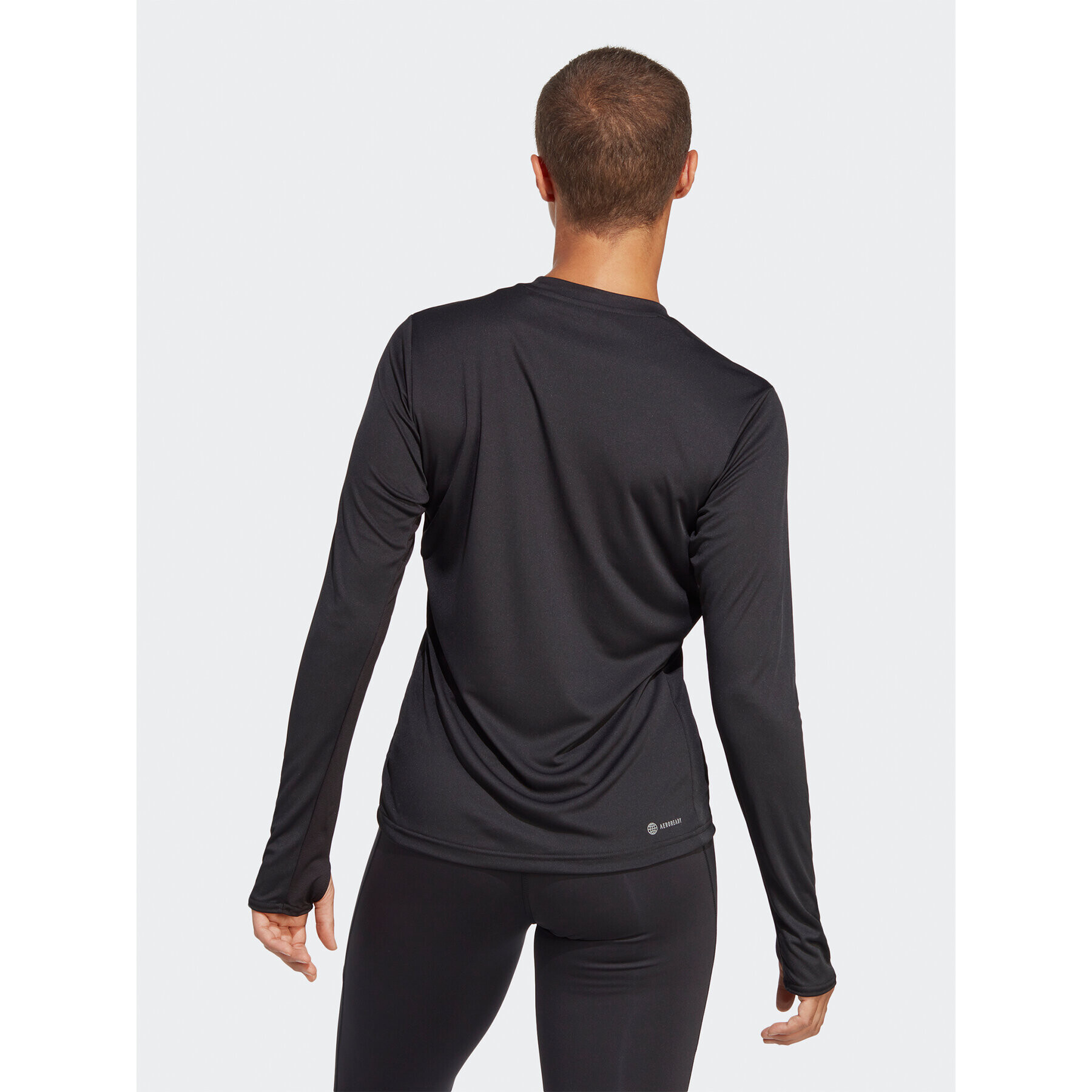 adidas Блуза Run It Long-Sleeve Top HZ0113 Черен Regular Fit - Pepit.bg