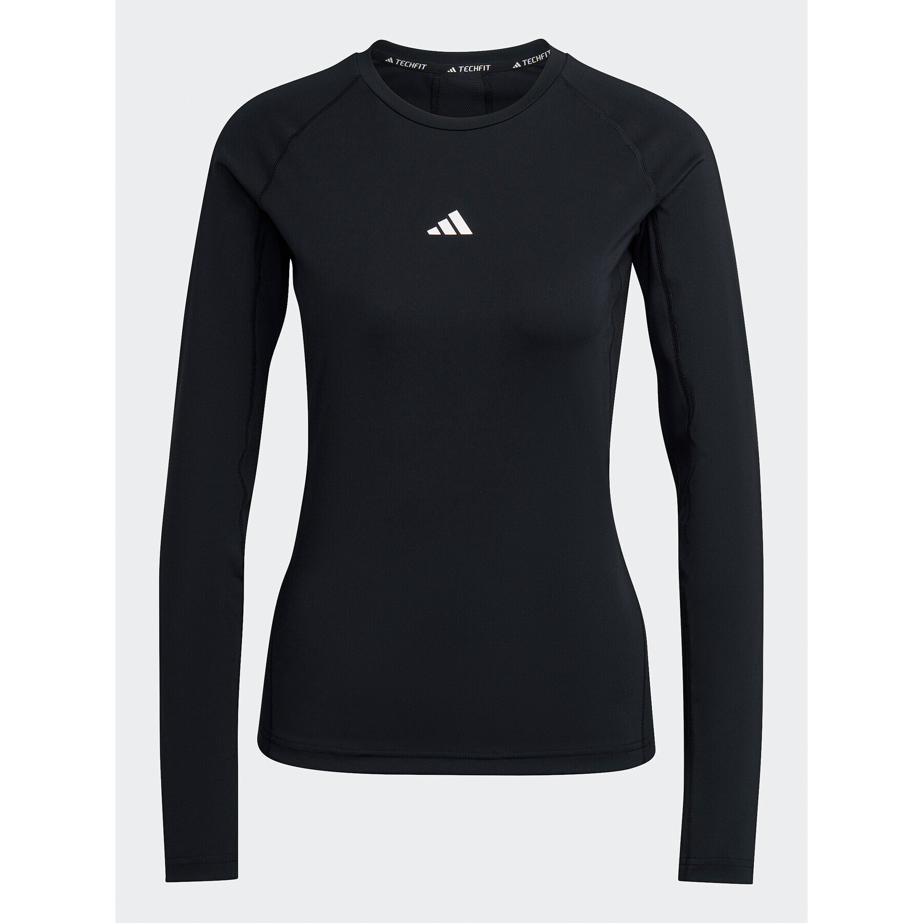 adidas Блуза Techfit Long-Sleeve Top Training Long-Sleeve Top HF0736 Черен Slim Fit - Pepit.bg